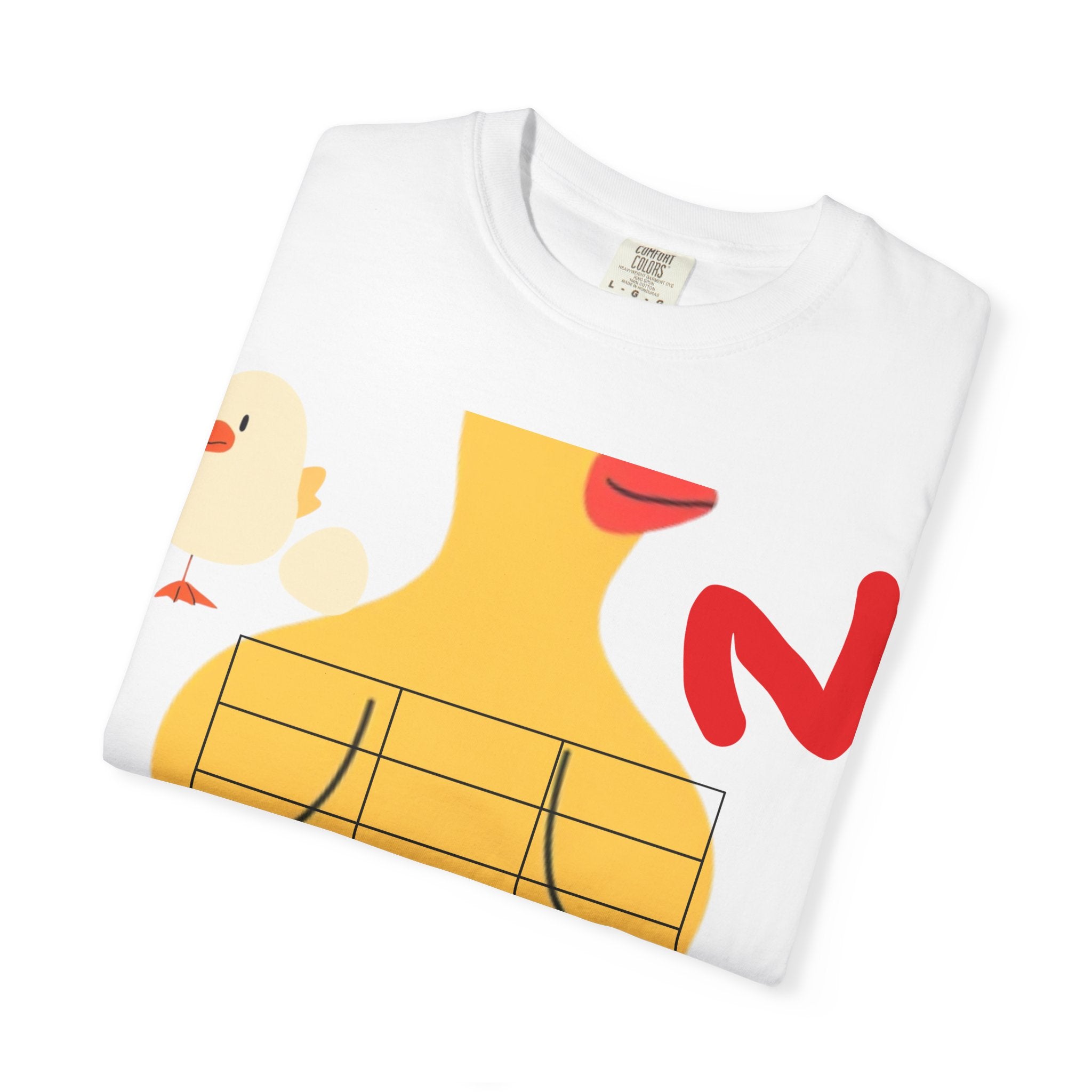Graphic T-Shirt — Playful Koi & Vase Collage Tee (OVASTYLE Brand)