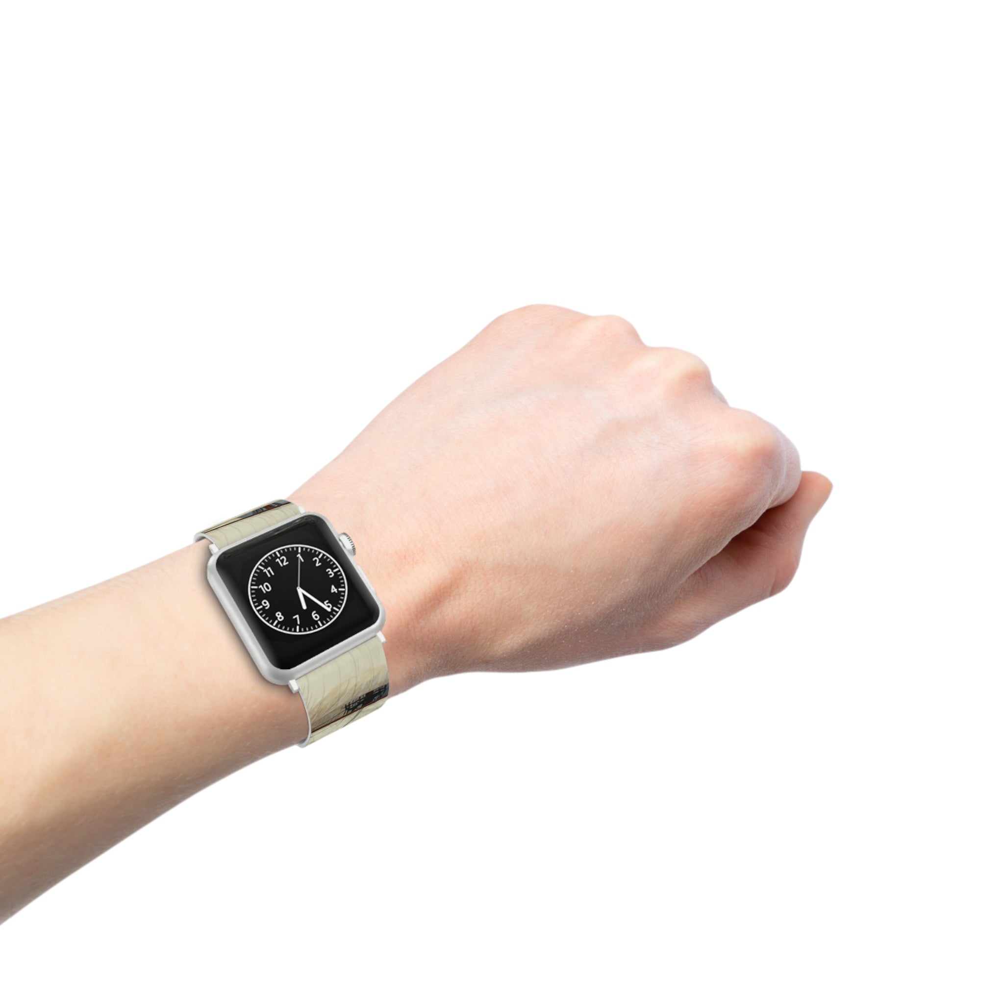 Sailboat Photo Apple Watch Band — Nautical Vintage Harbor Design