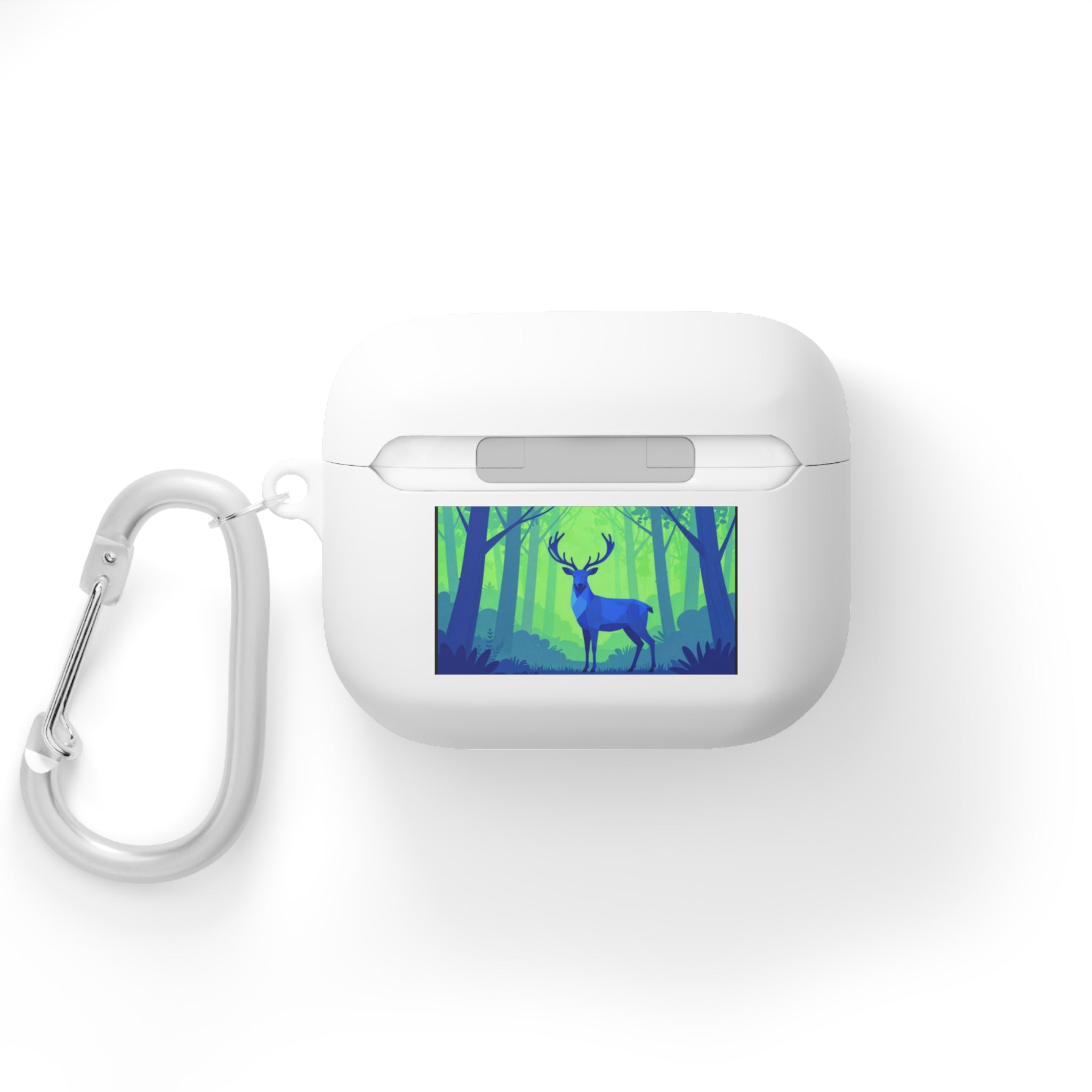 AirPods Case — Retro Sunset Van & Forest Deer Prints