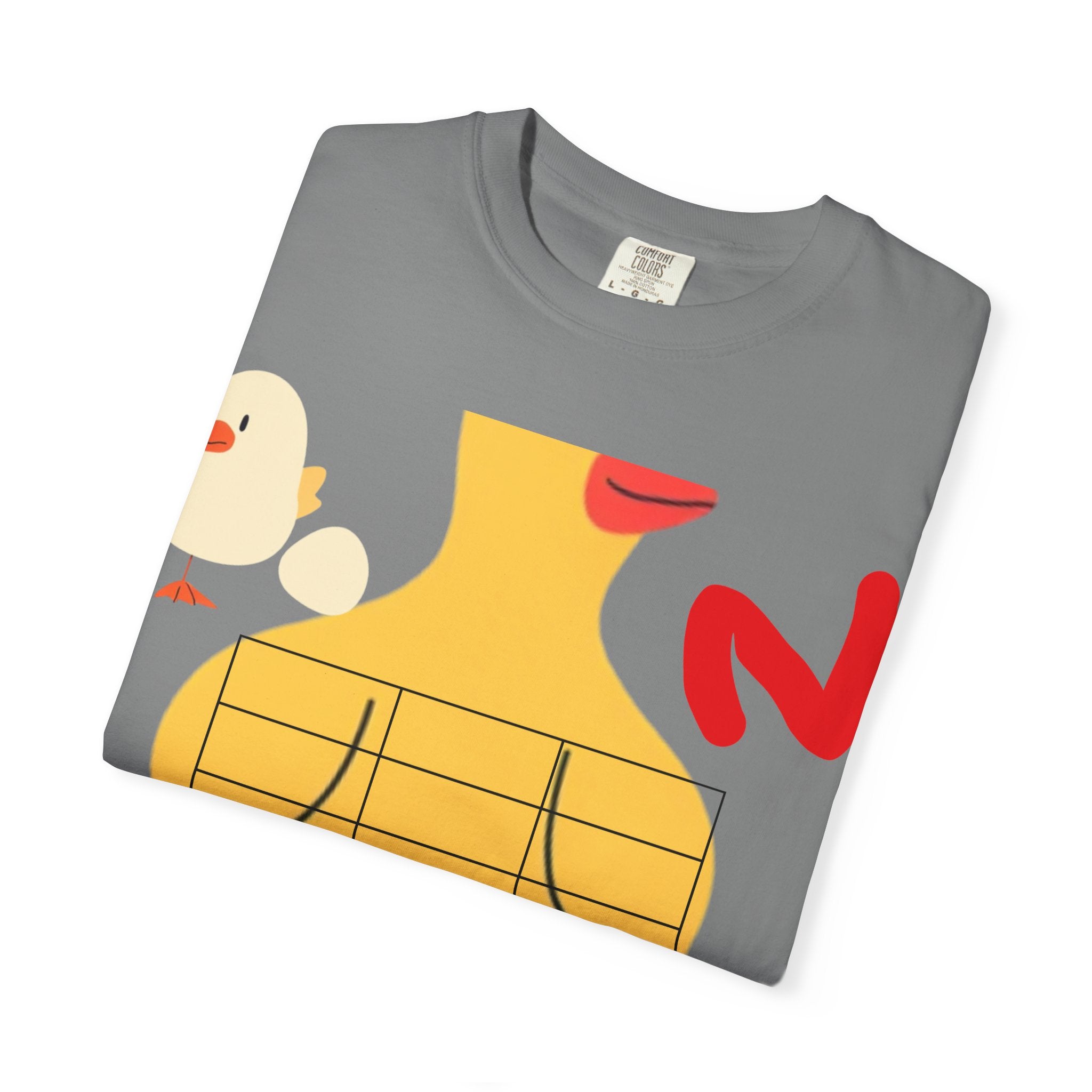 Graphic T-Shirt — Playful Koi & Vase Collage Tee (OVASTYLE Brand)