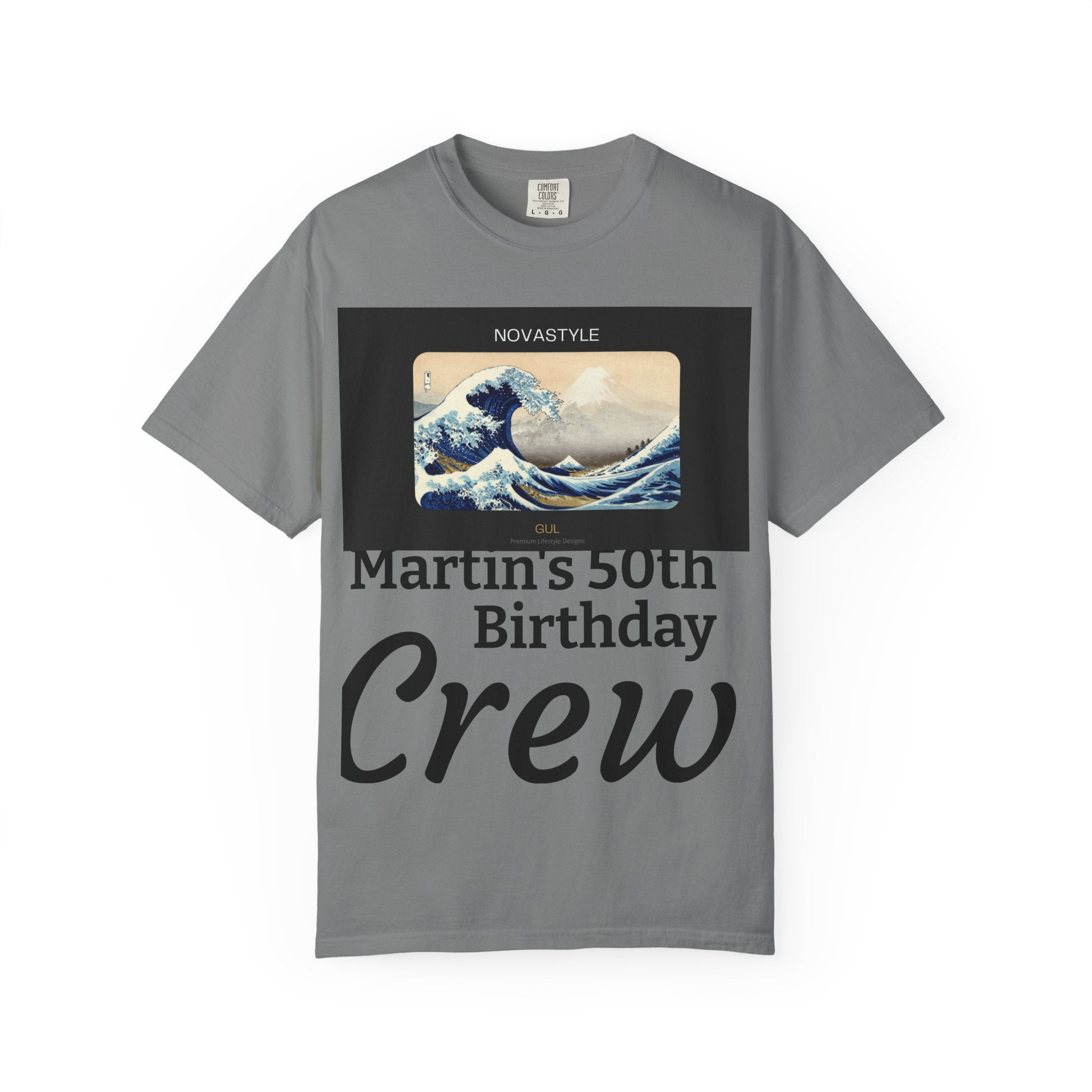 Birthday Crew T-Shirt — "Martin&