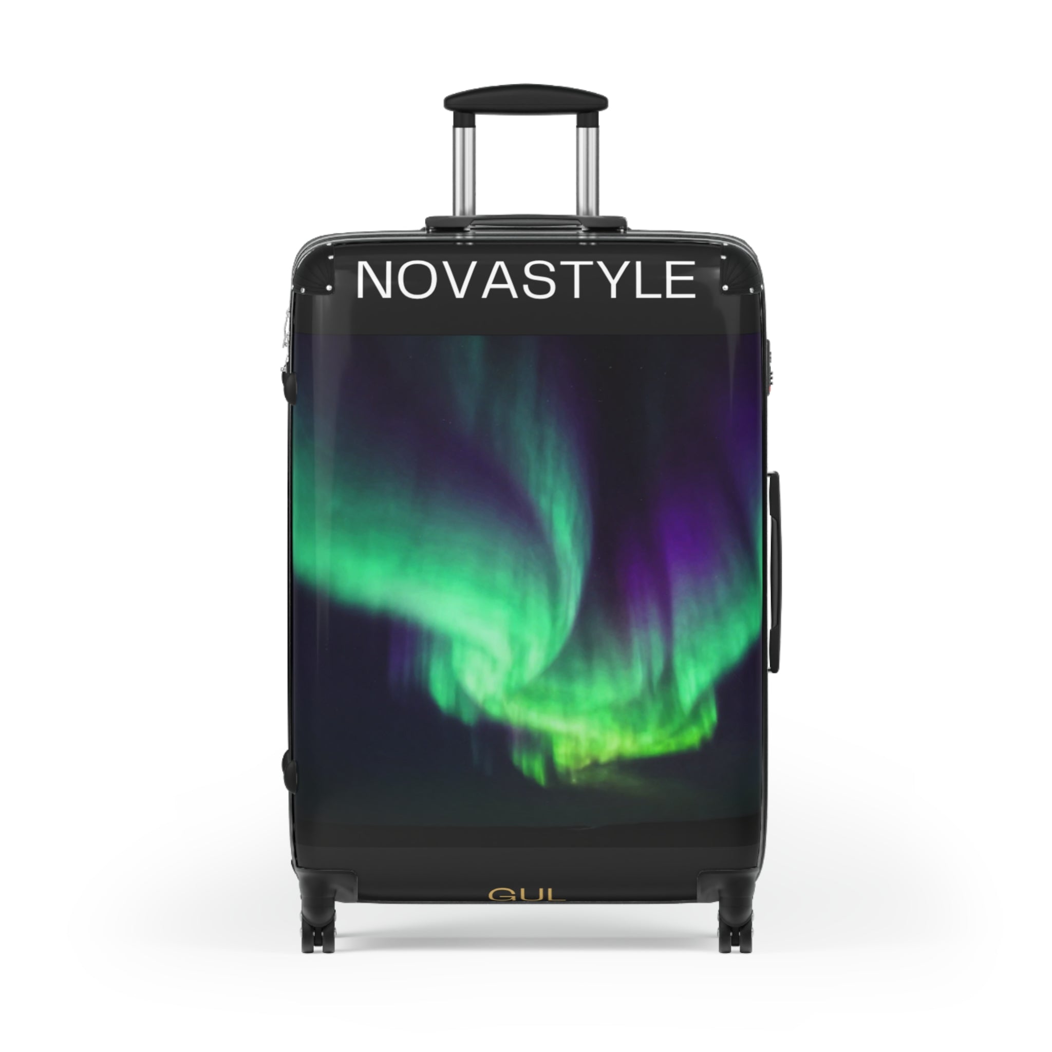 Aurora Sky Carry-On Suitcase β Northern Lights Travel Luggage