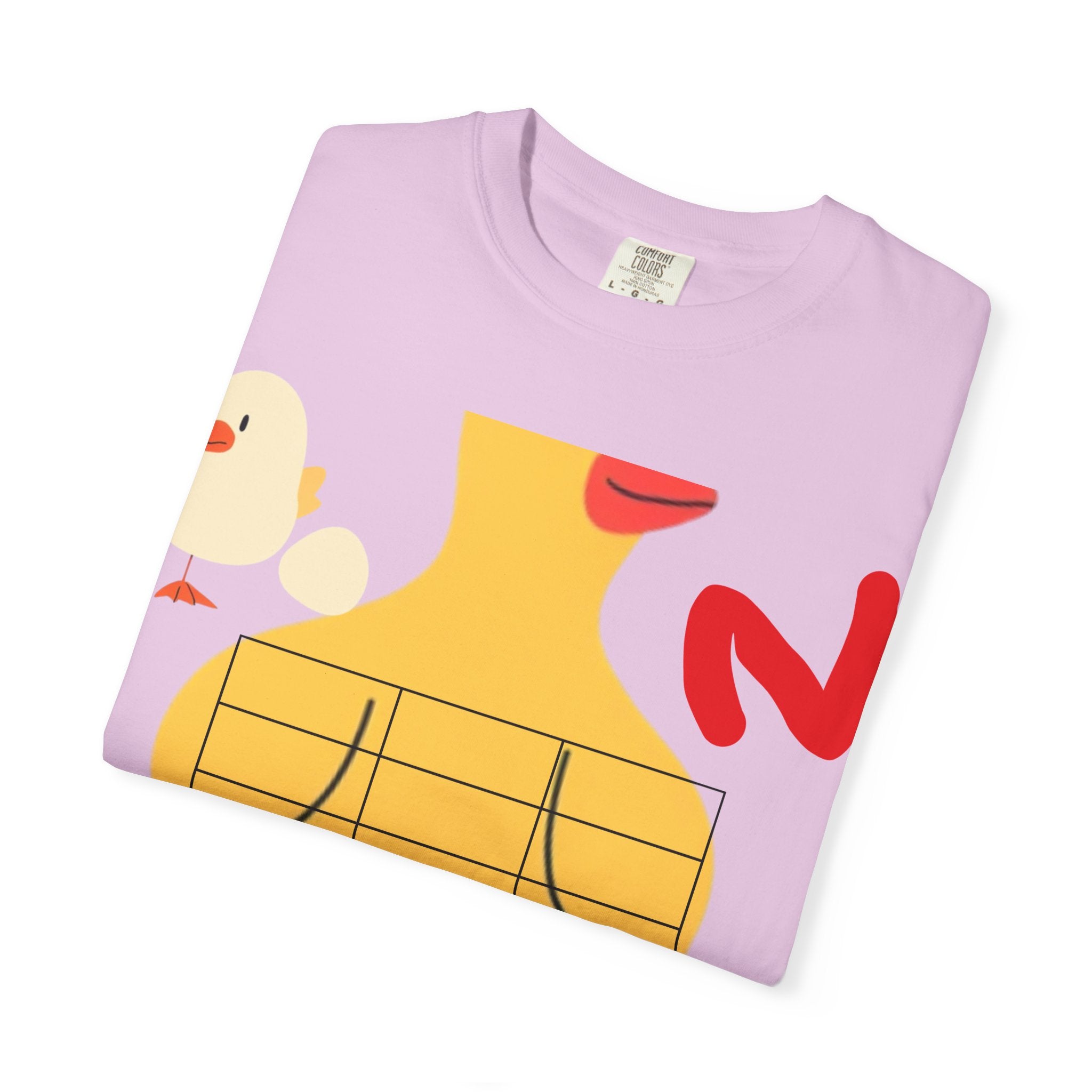 Graphic T-Shirt — Playful Koi & Vase Collage Tee (OVASTYLE Brand)