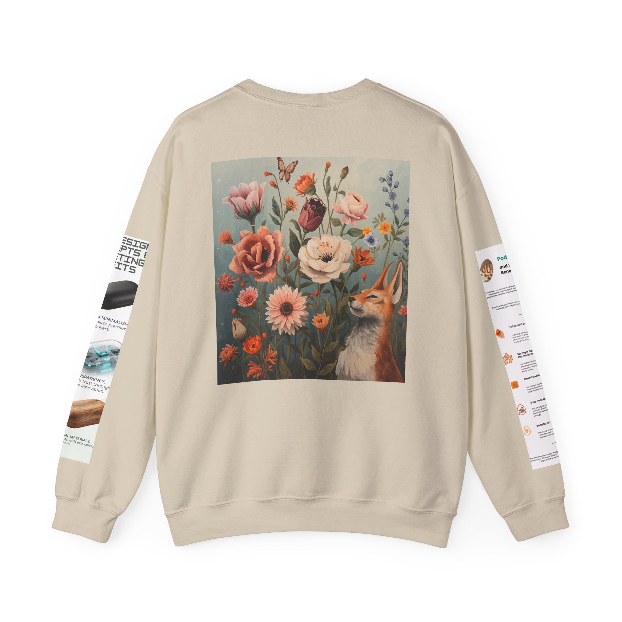 Floral Garden Crewneck Sweatshirt