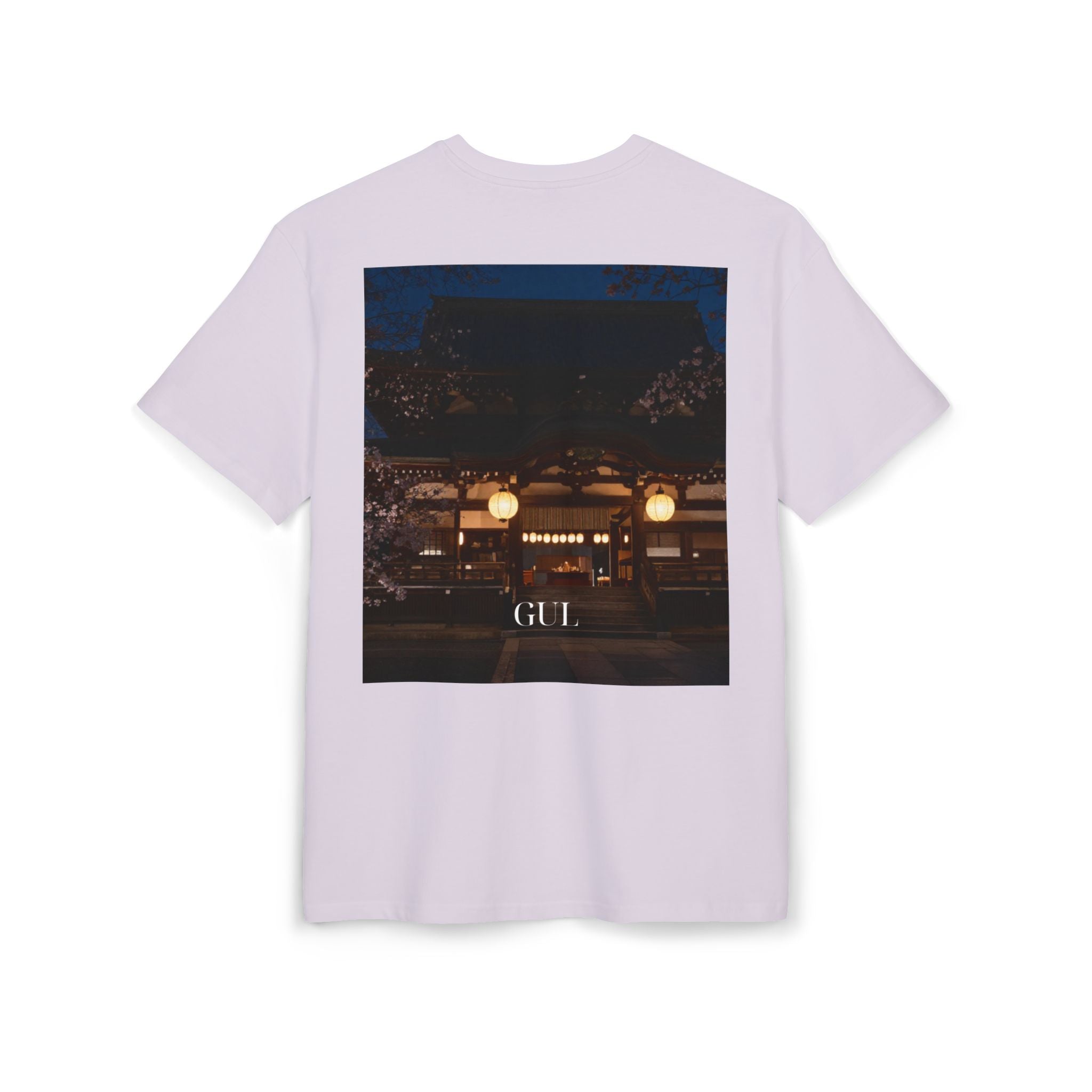 Floral & Nightscape Graphic Tee — Bird of Paradise Photo Print