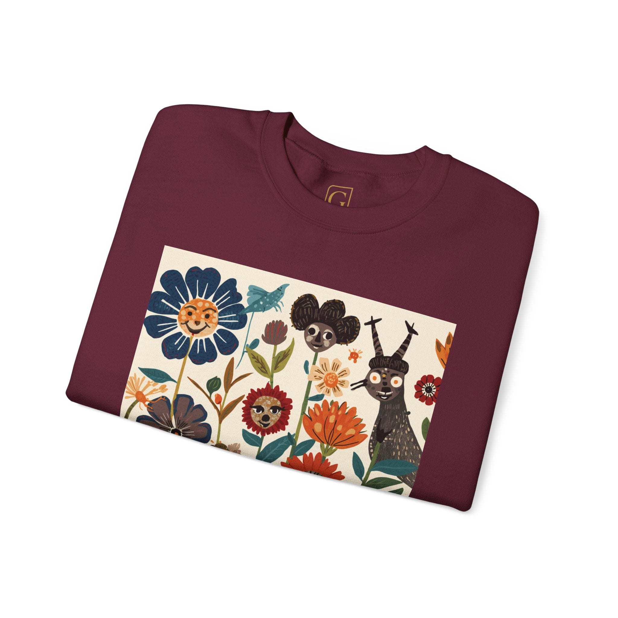 Floral Garden Crewneck Sweatshirt