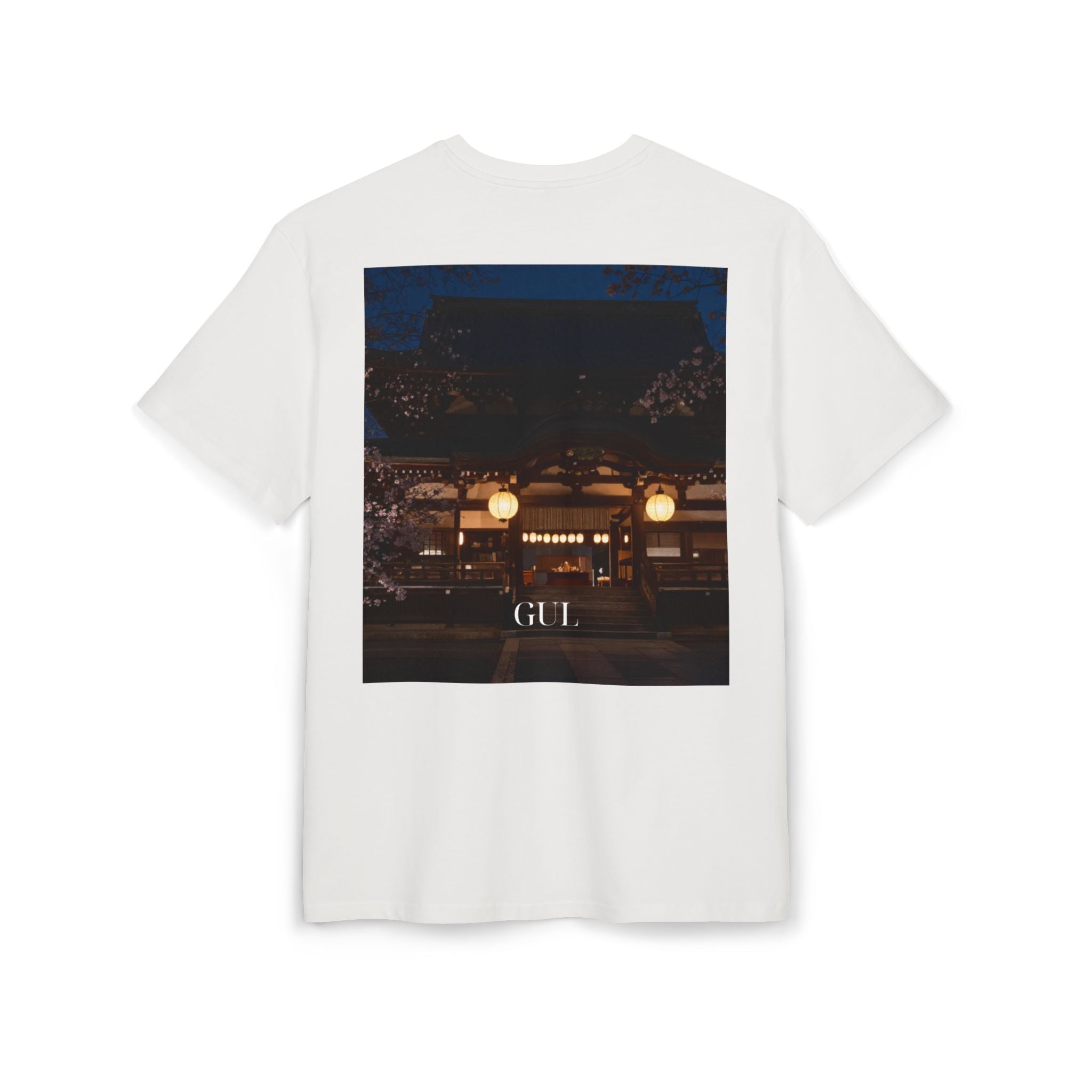 Floral & Nightscape Graphic Tee — Bird of Paradise Photo Print