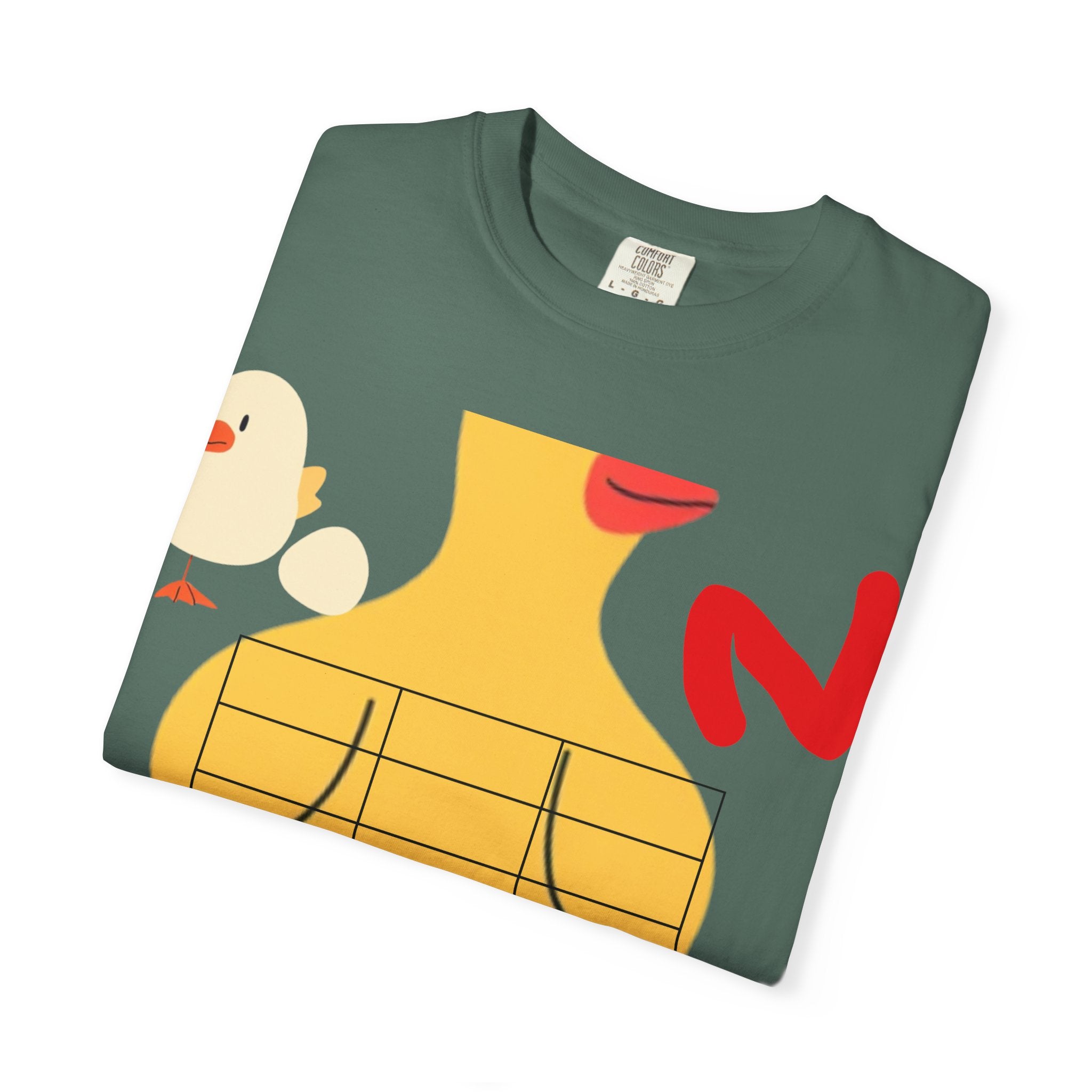 Graphic T-Shirt — Playful Koi & Vase Collage Tee (OVASTYLE Brand)