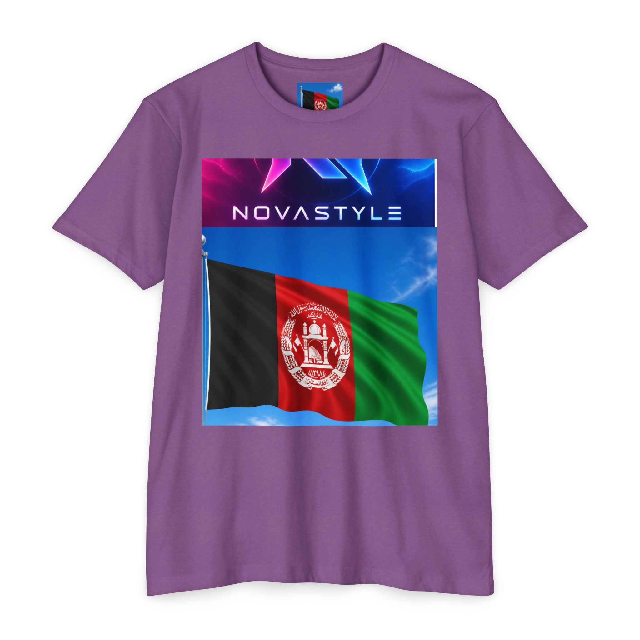 Afghan Flag Nova T-Shirt — NovaStyle Graphic Tee