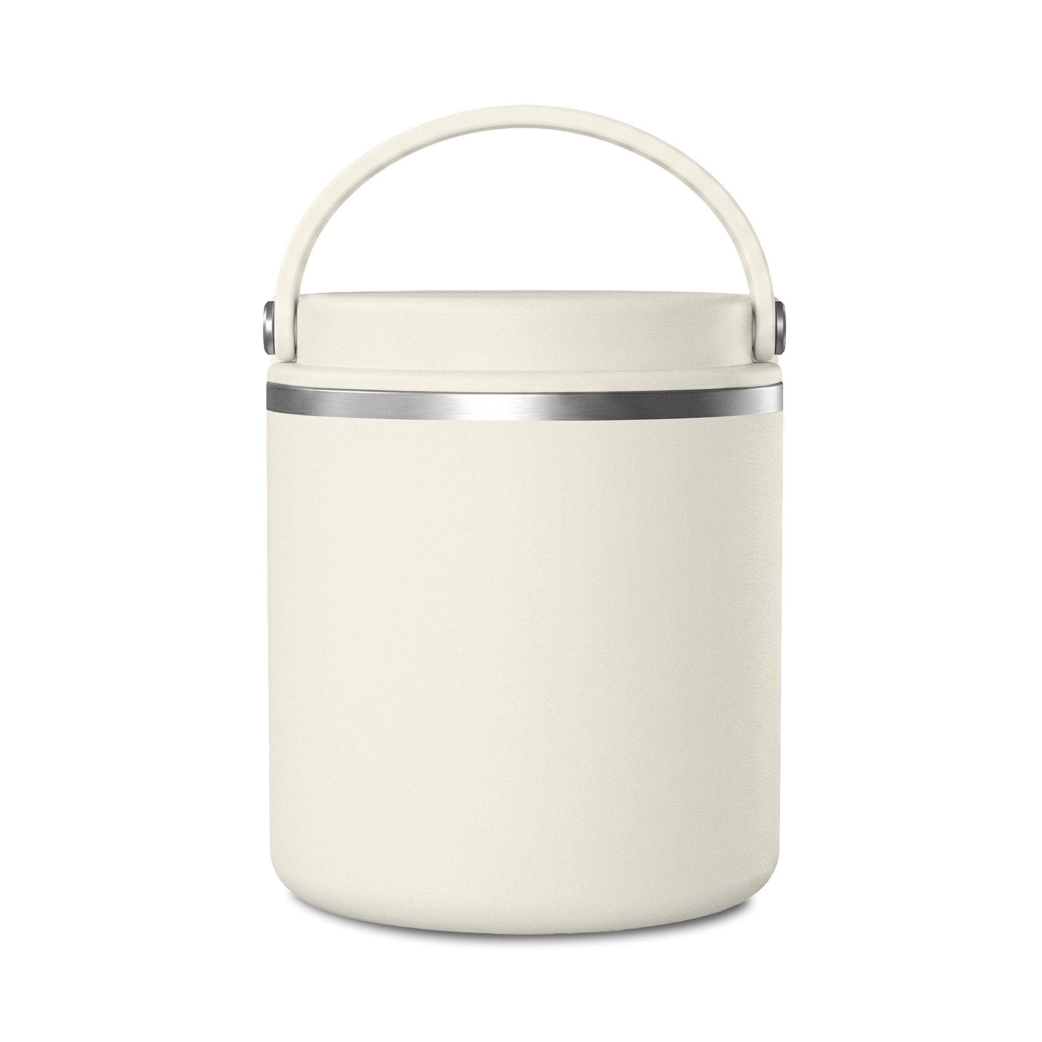 Insulated 25oz Food Jar — Stainless Logo Thermal Thermos for Lunch & Outdoors