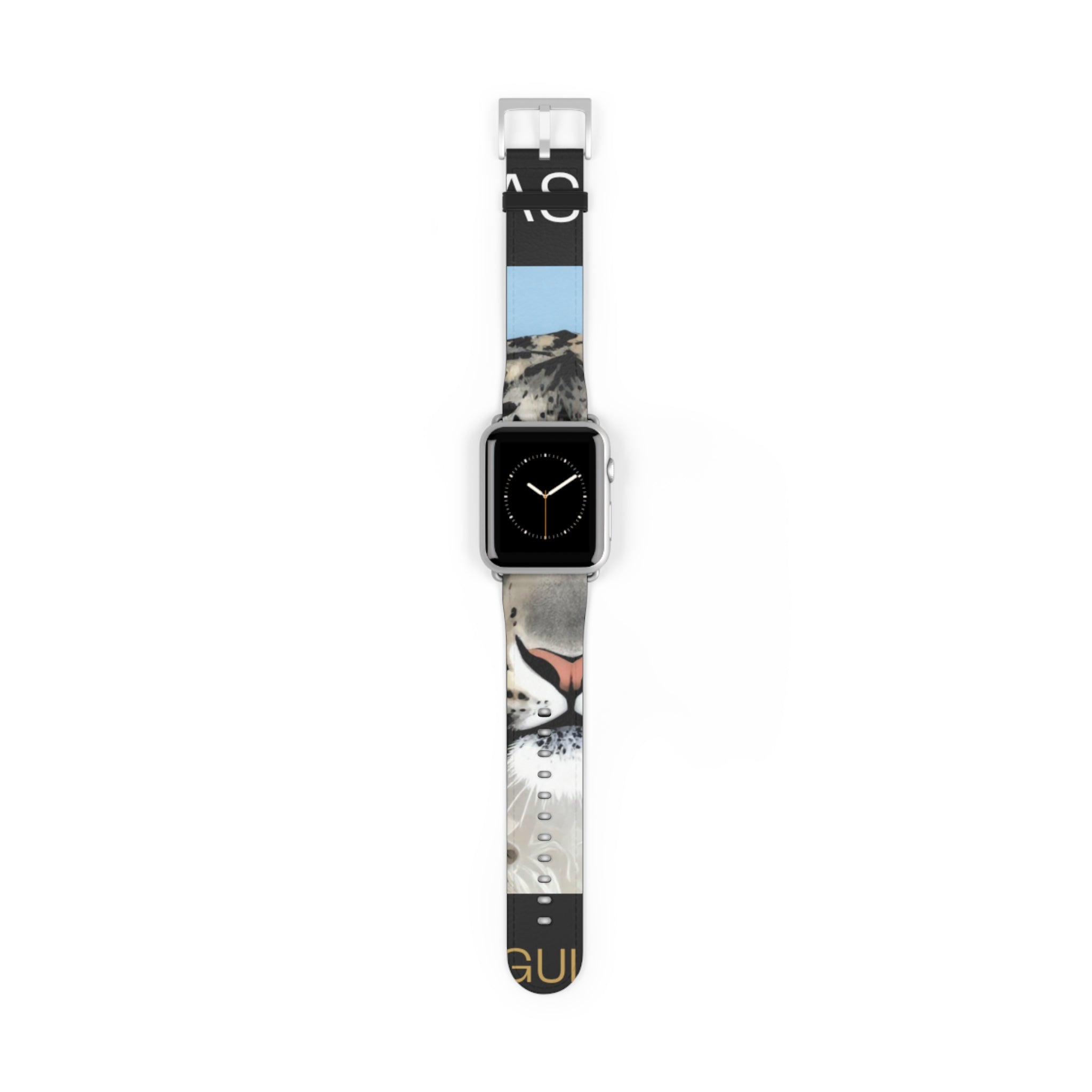 Cat Face Watch Band — Cute Printed Strap for Apple Watch
