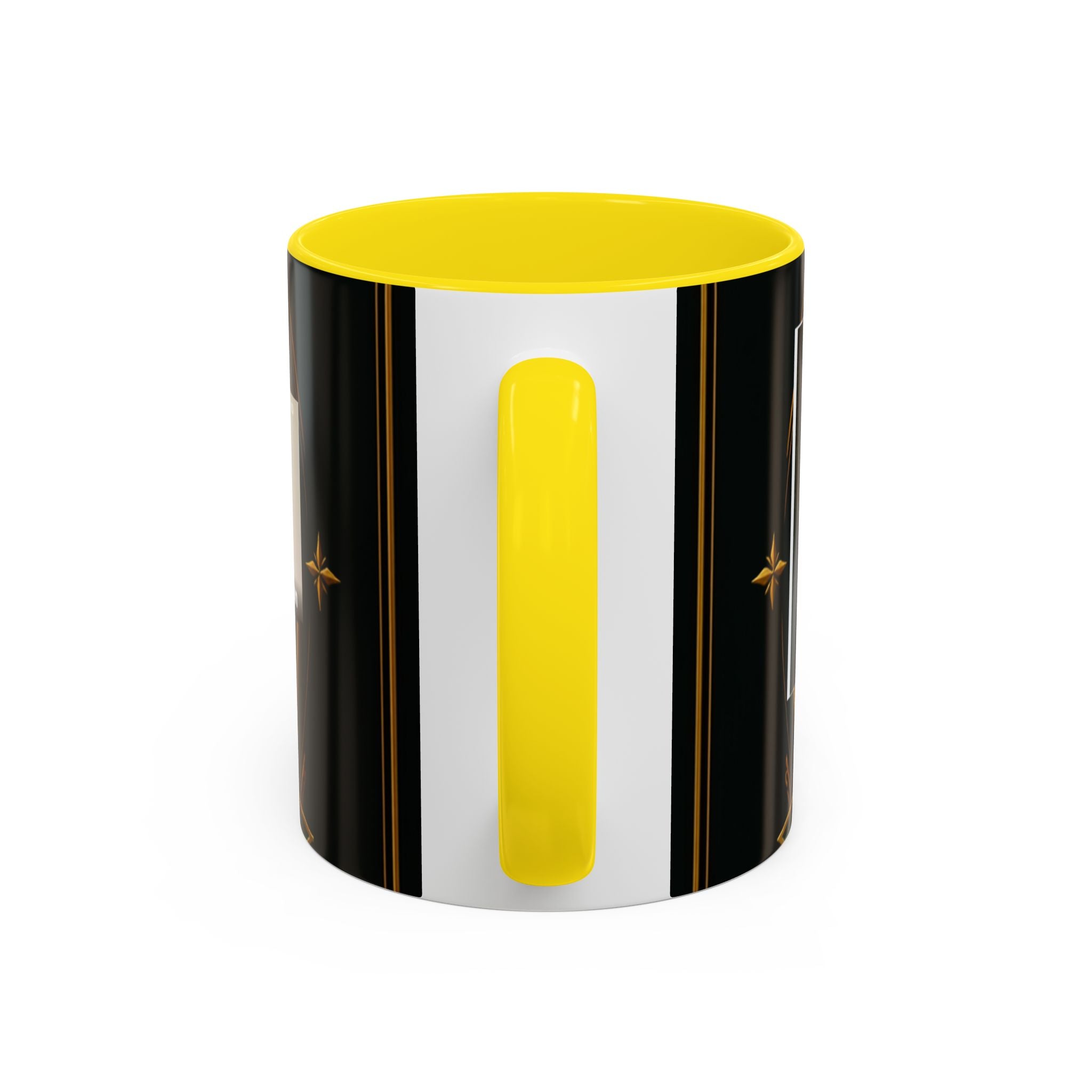 Certified Collector Accent Coffee Mug — Portrait Emblem Design (11/15 oz)