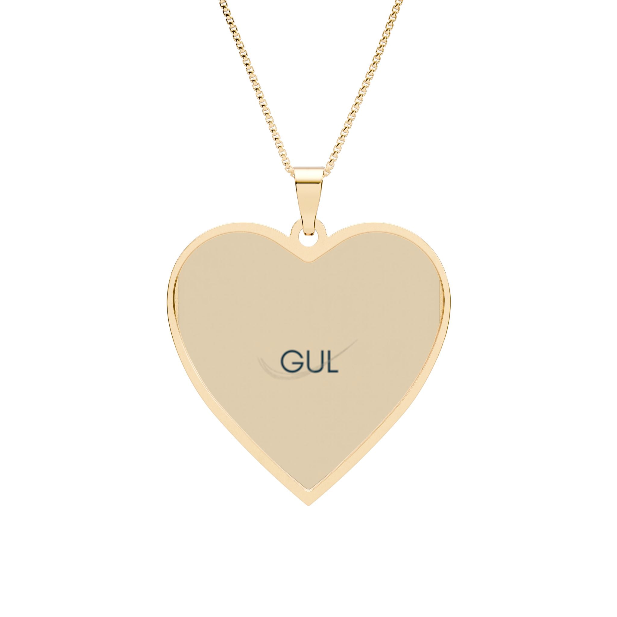 Heart Photo Pendant Necklace — Personalized Heart Frame Locket for Women, Memorial & Gift