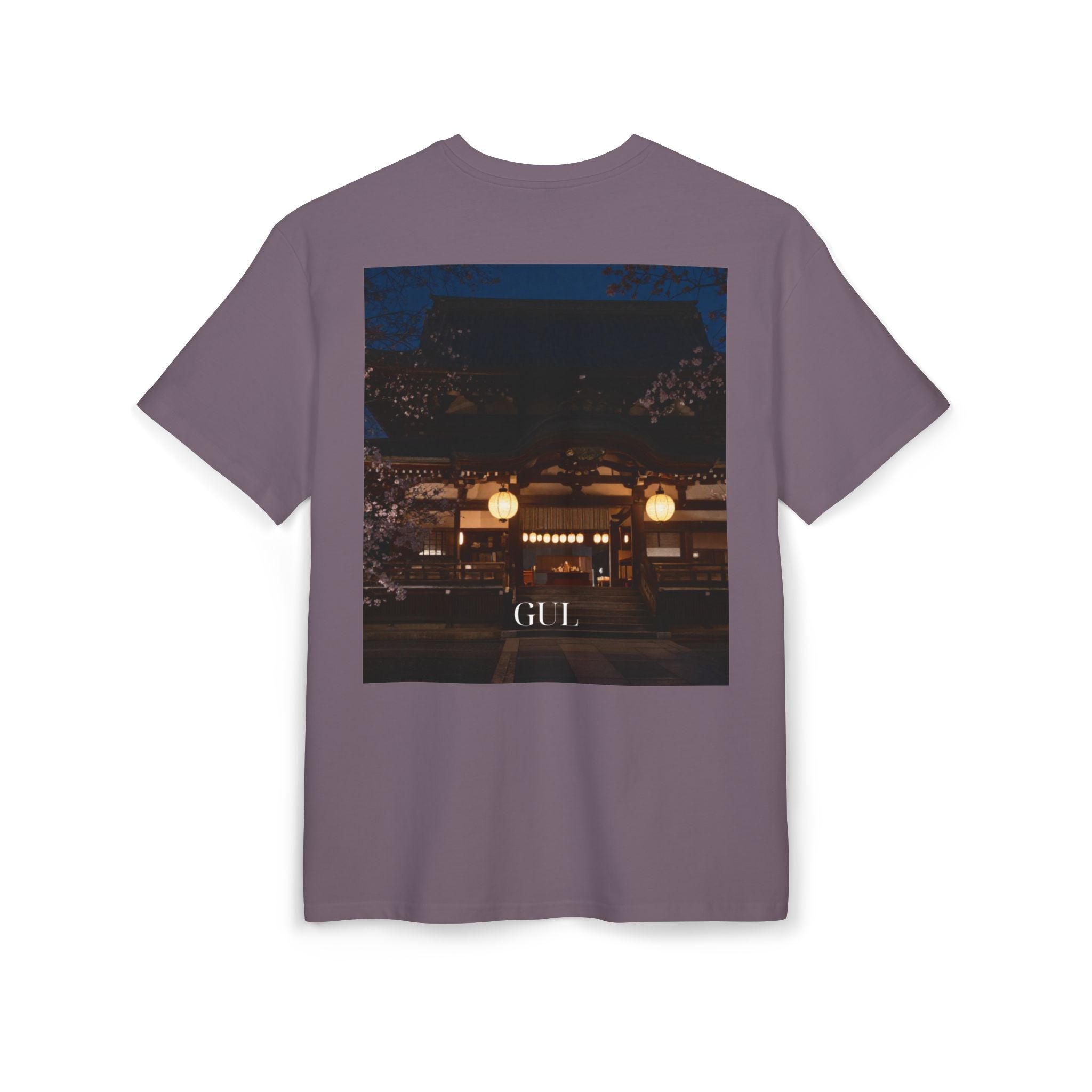 Floral & Nightscape Graphic Tee — Bird of Paradise Photo Print