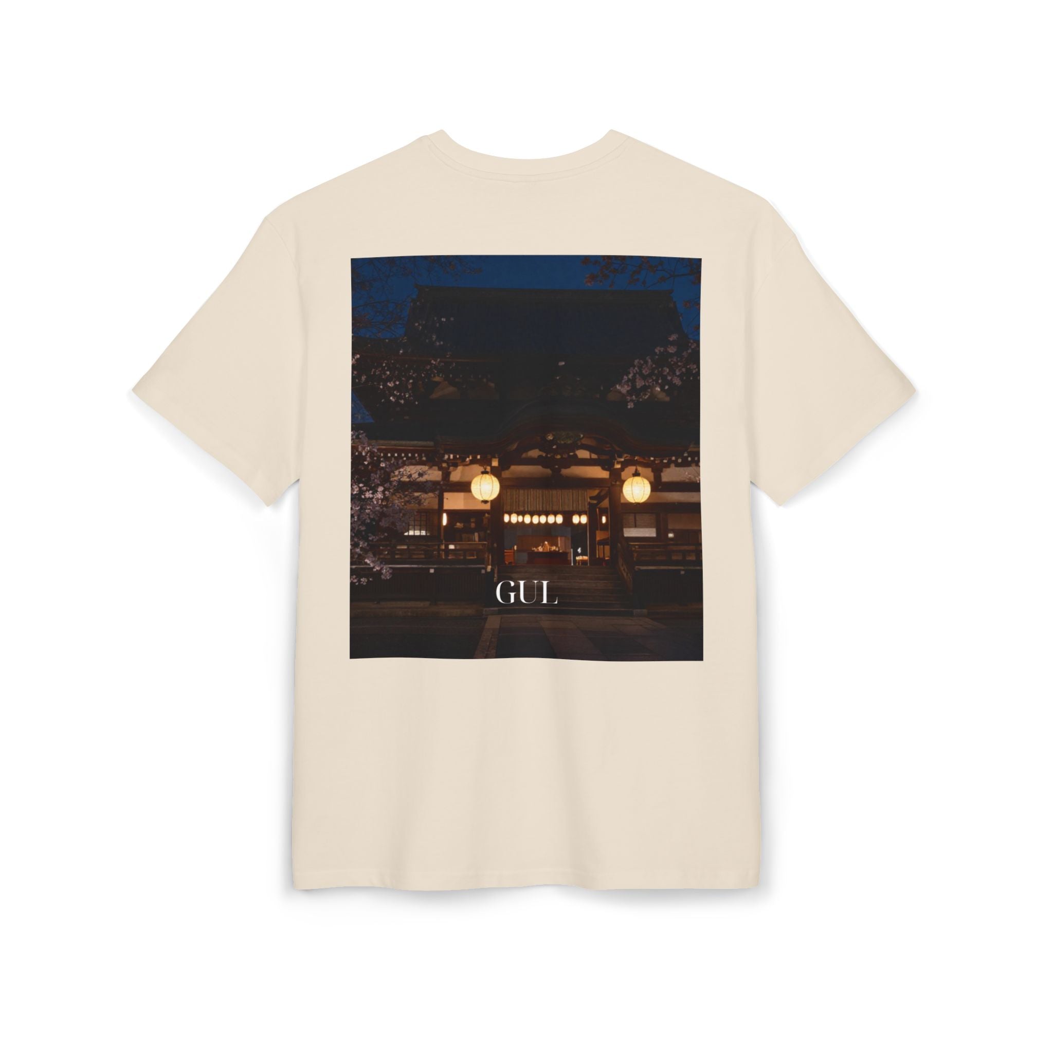 Floral & Nightscape Graphic Tee — Bird of Paradise Photo Print