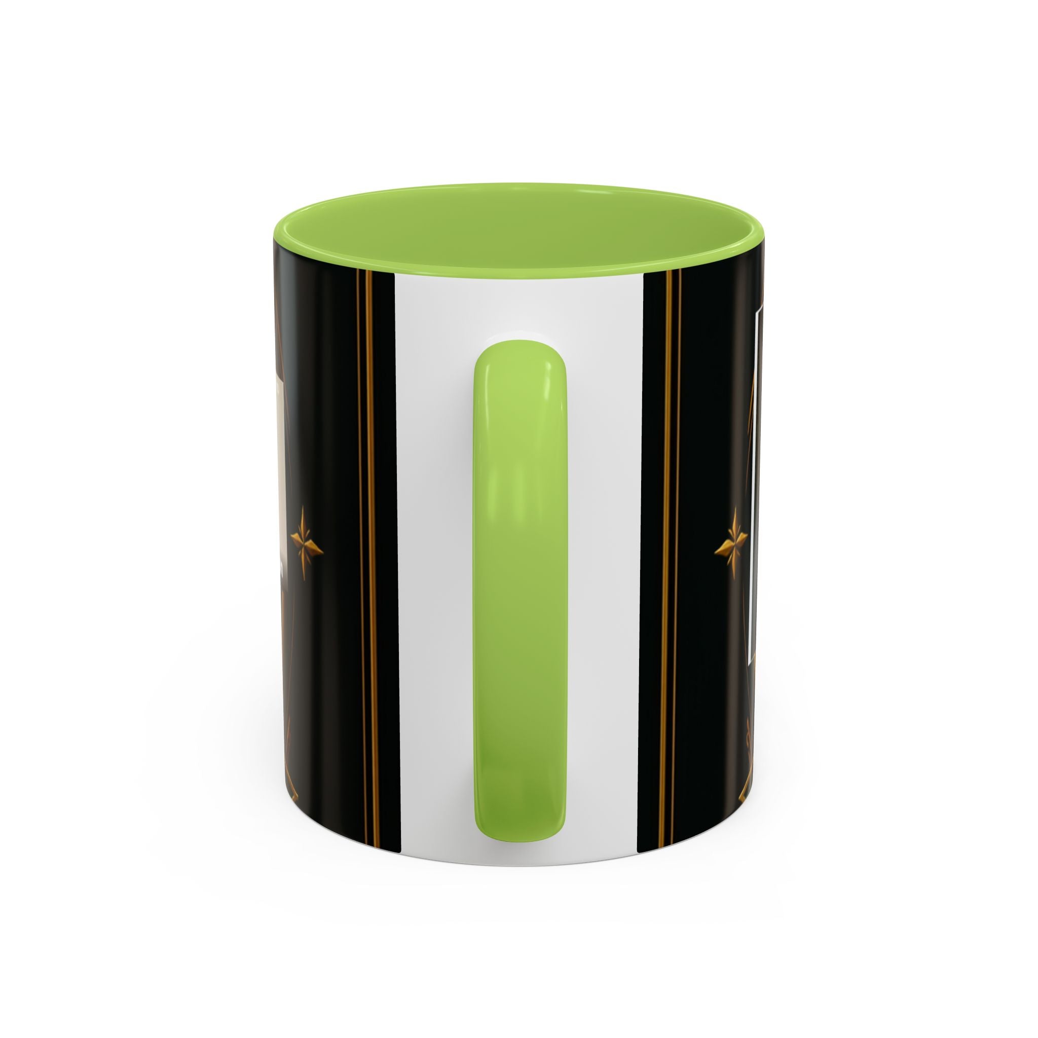 Certified Collector Accent Coffee Mug — Portrait Emblem Design (11/15 oz)
