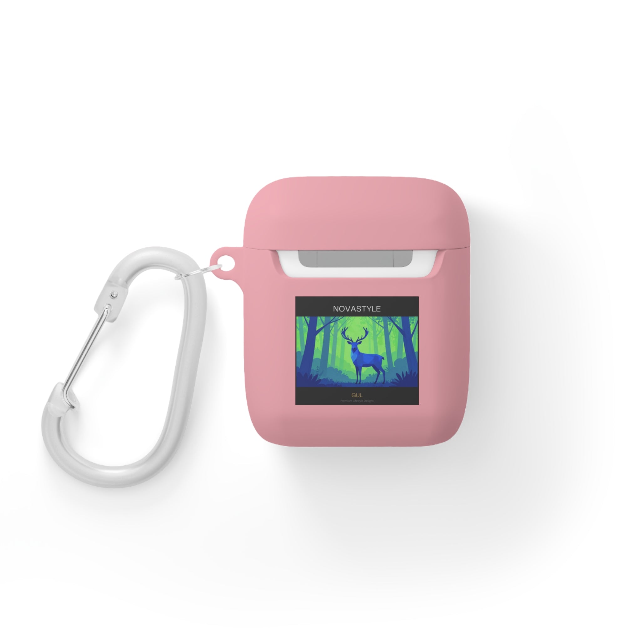 AirPods Case — Retro Sunset Van & Forest Deer Prints