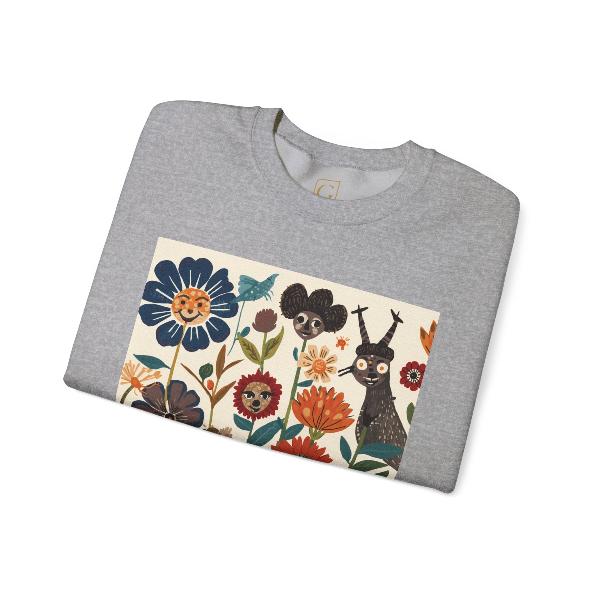 Floral Garden Crewneck Sweatshirt