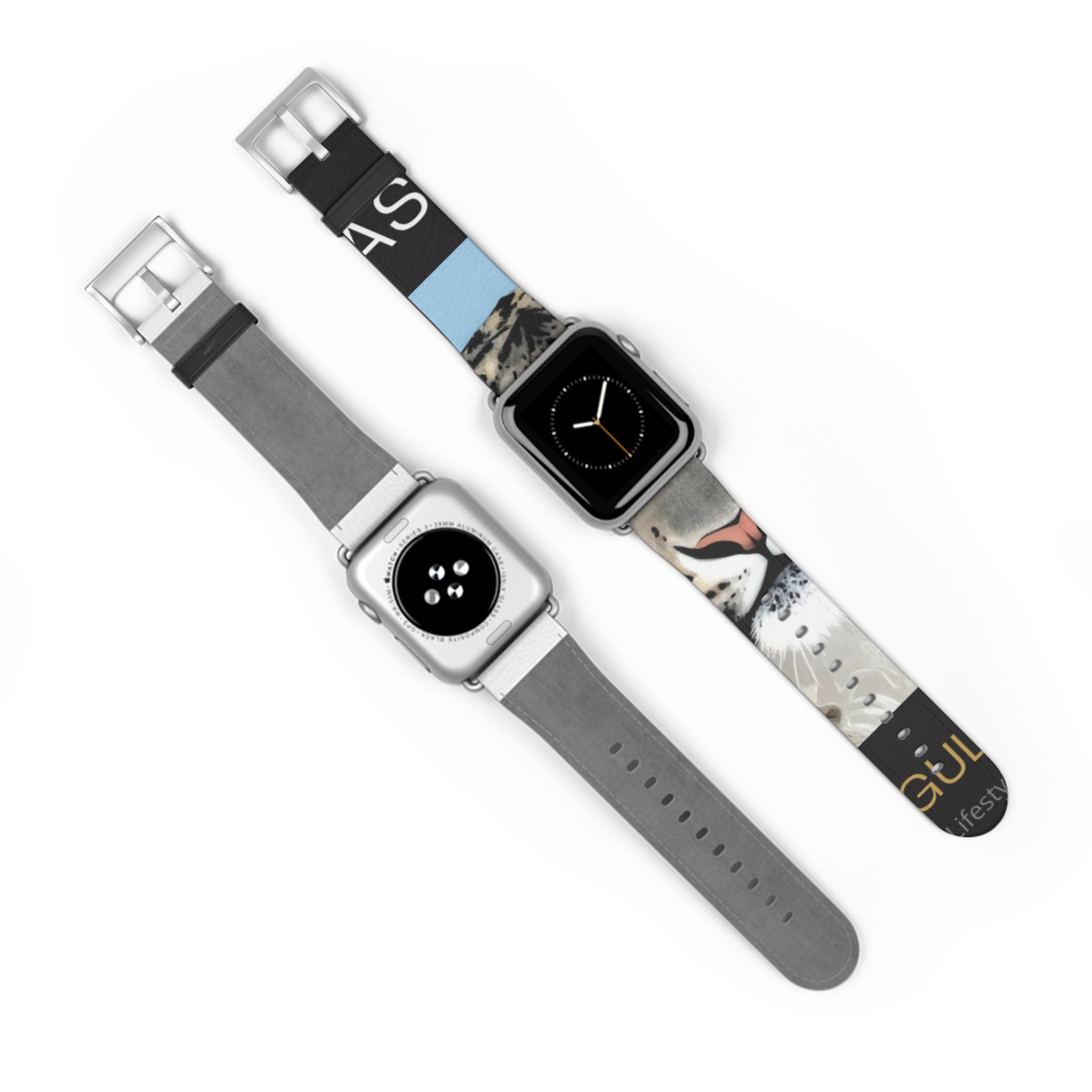 Cat Face Watch Band — Cute Printed Strap for Apple Watch