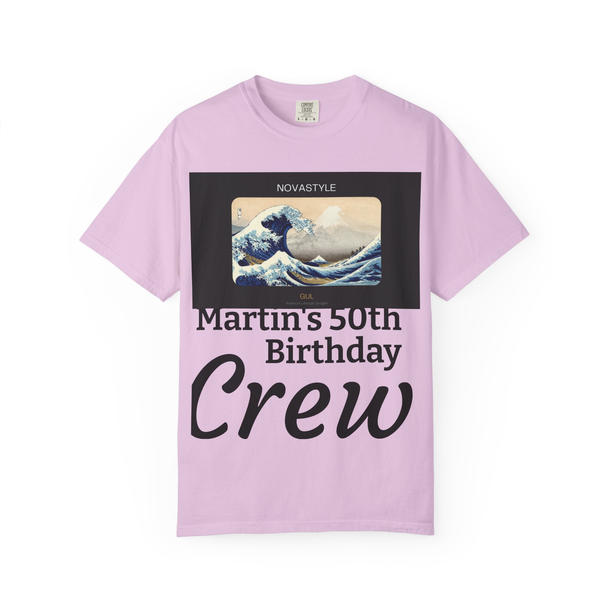 Birthday Crew T-Shirt — "Martin&