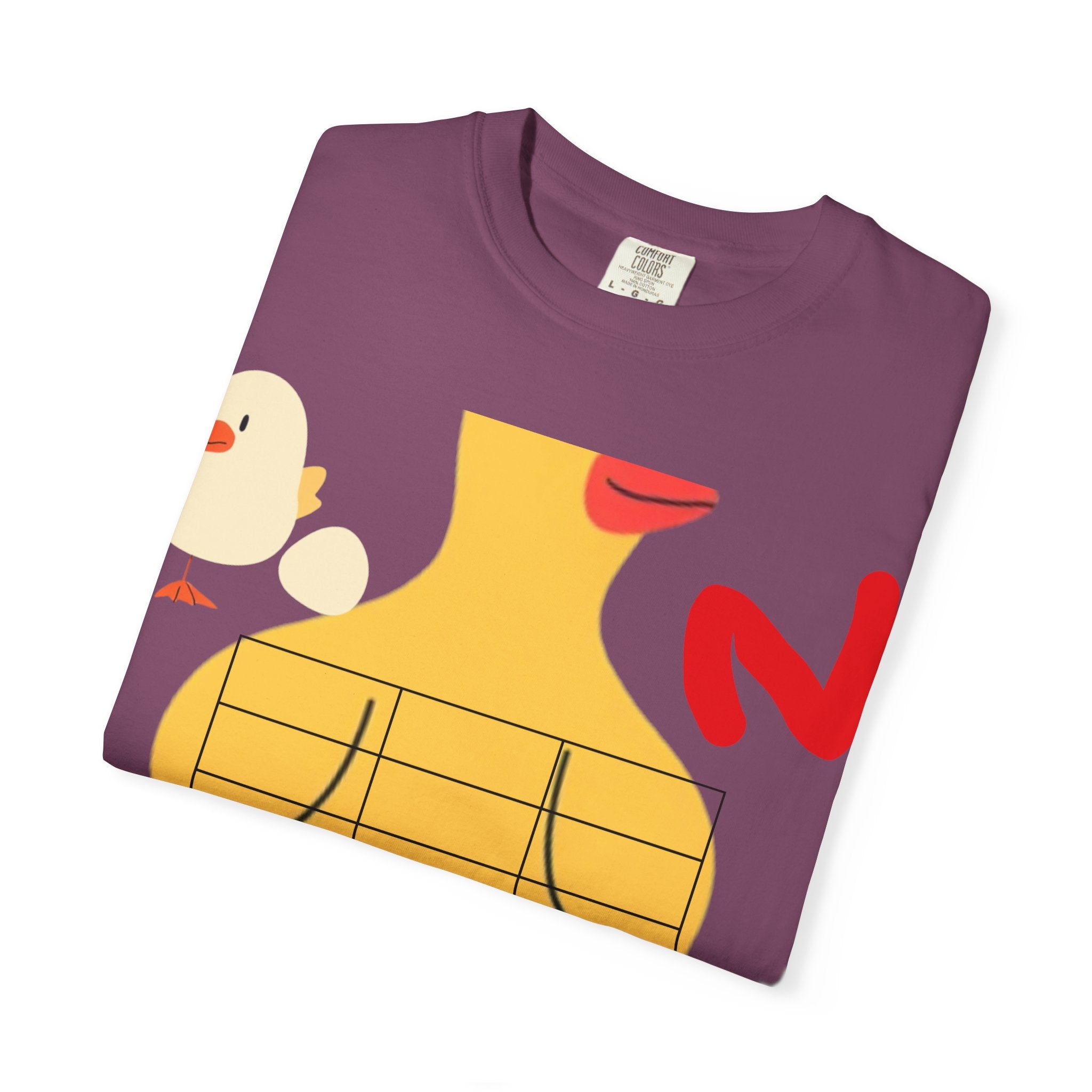 Graphic T-Shirt — Playful Koi & Vase Collage Tee (OVASTYLE Brand)