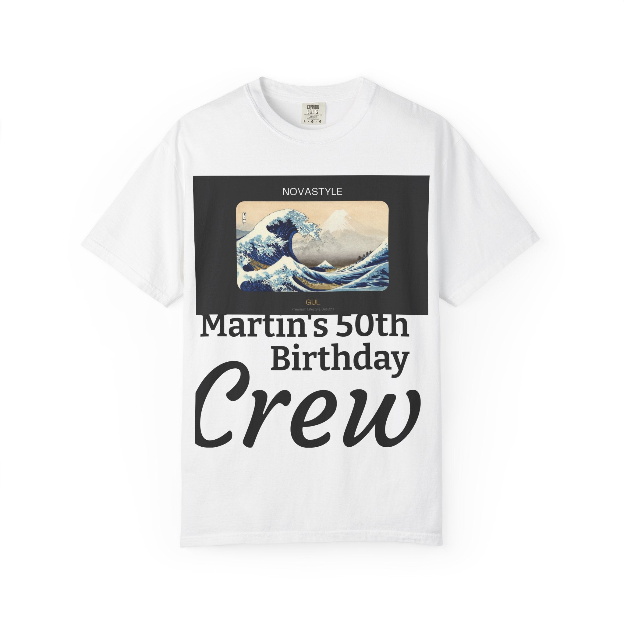 Birthday Crew T-Shirt — "Martin&