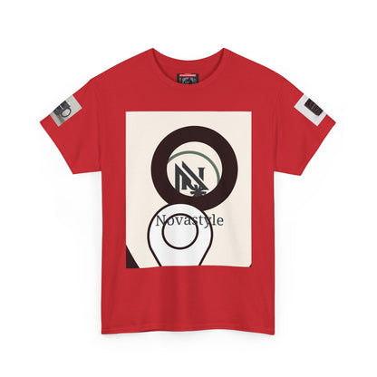 Graphic Tee — Novastyle Minimal Logo &amp; Poster Print T-Shirt