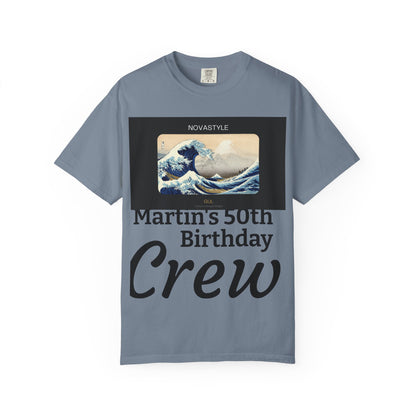 Birthday Crew T-Shirt — "Martin&