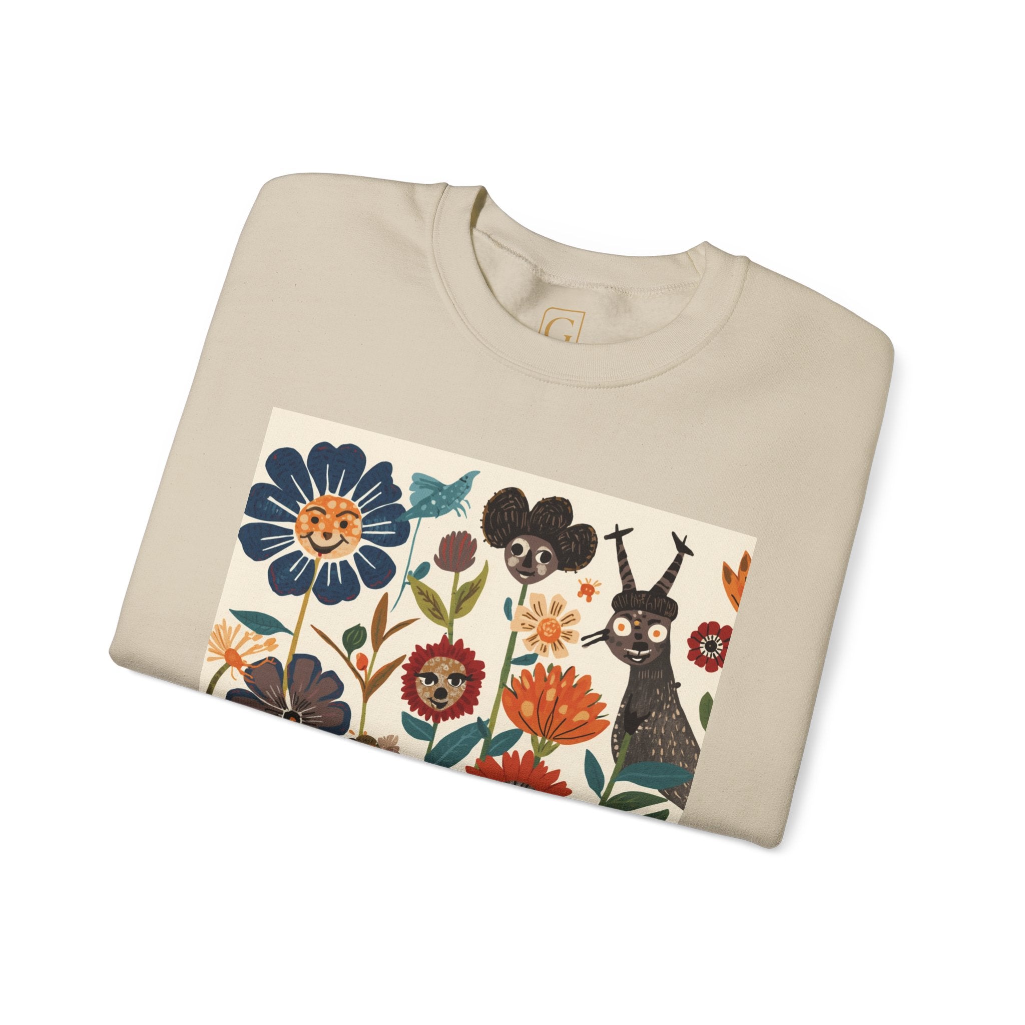 Floral Garden Crewneck Sweatshirt