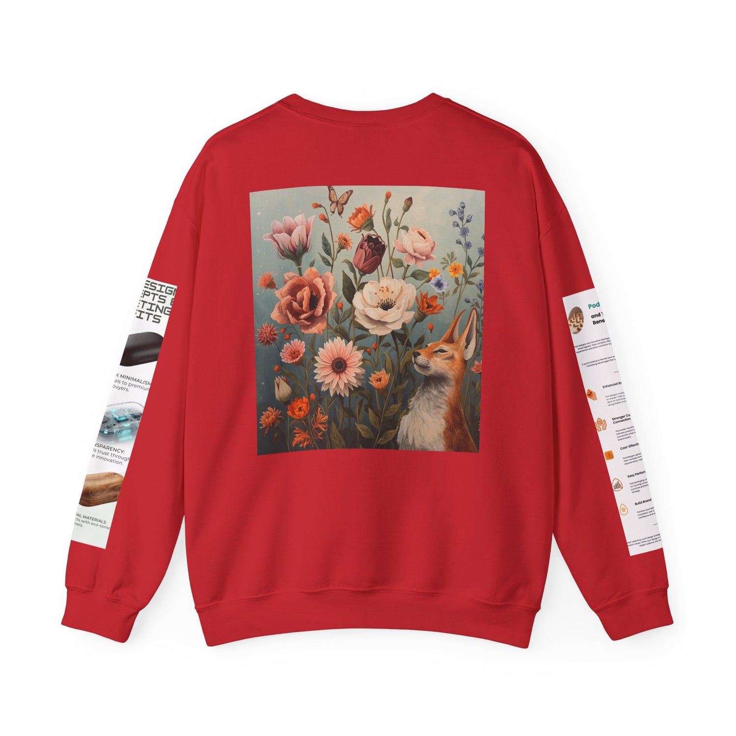 Floral Garden Crewneck Sweatshirt