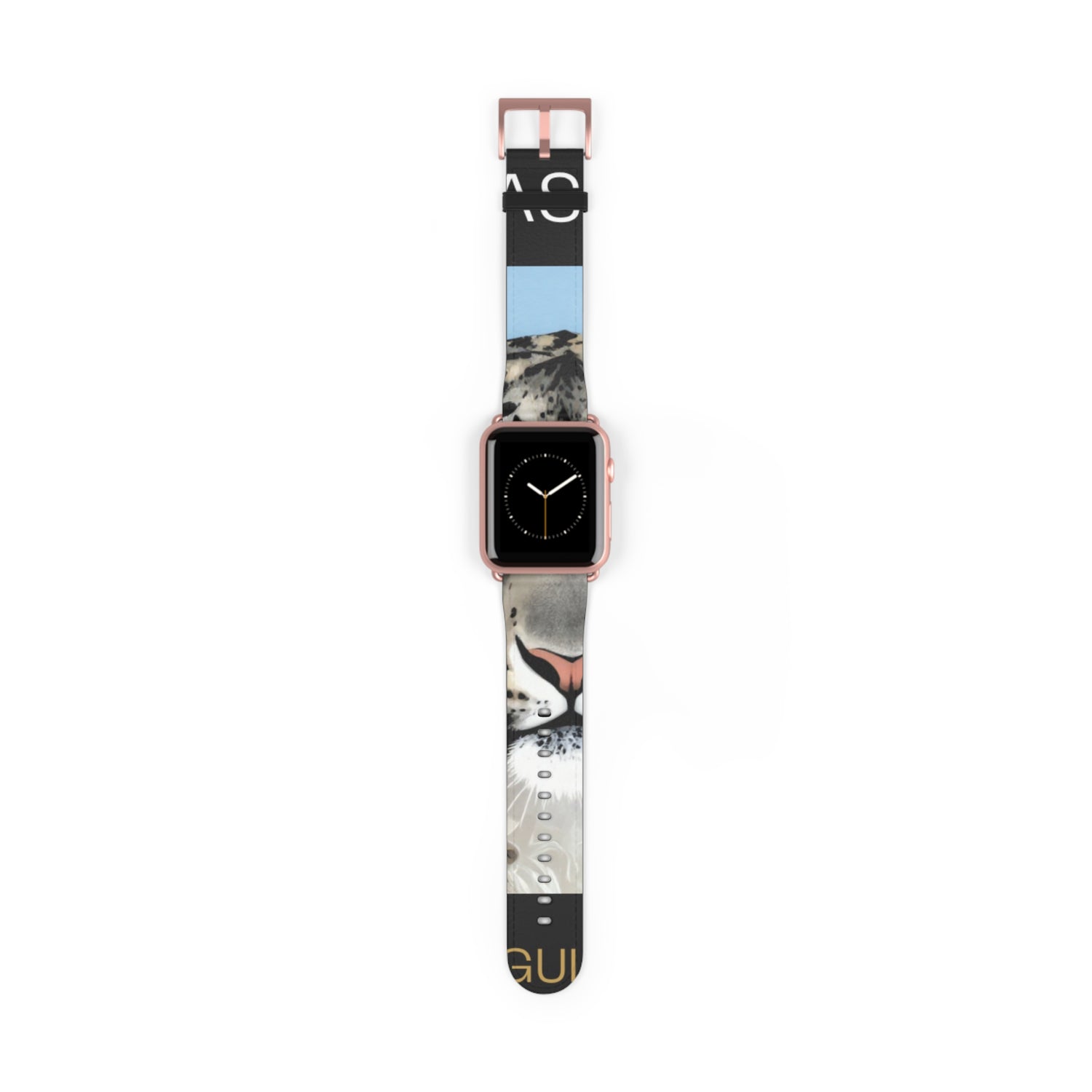 Cat Face Watch Band — Cute Printed Strap for Apple Watch