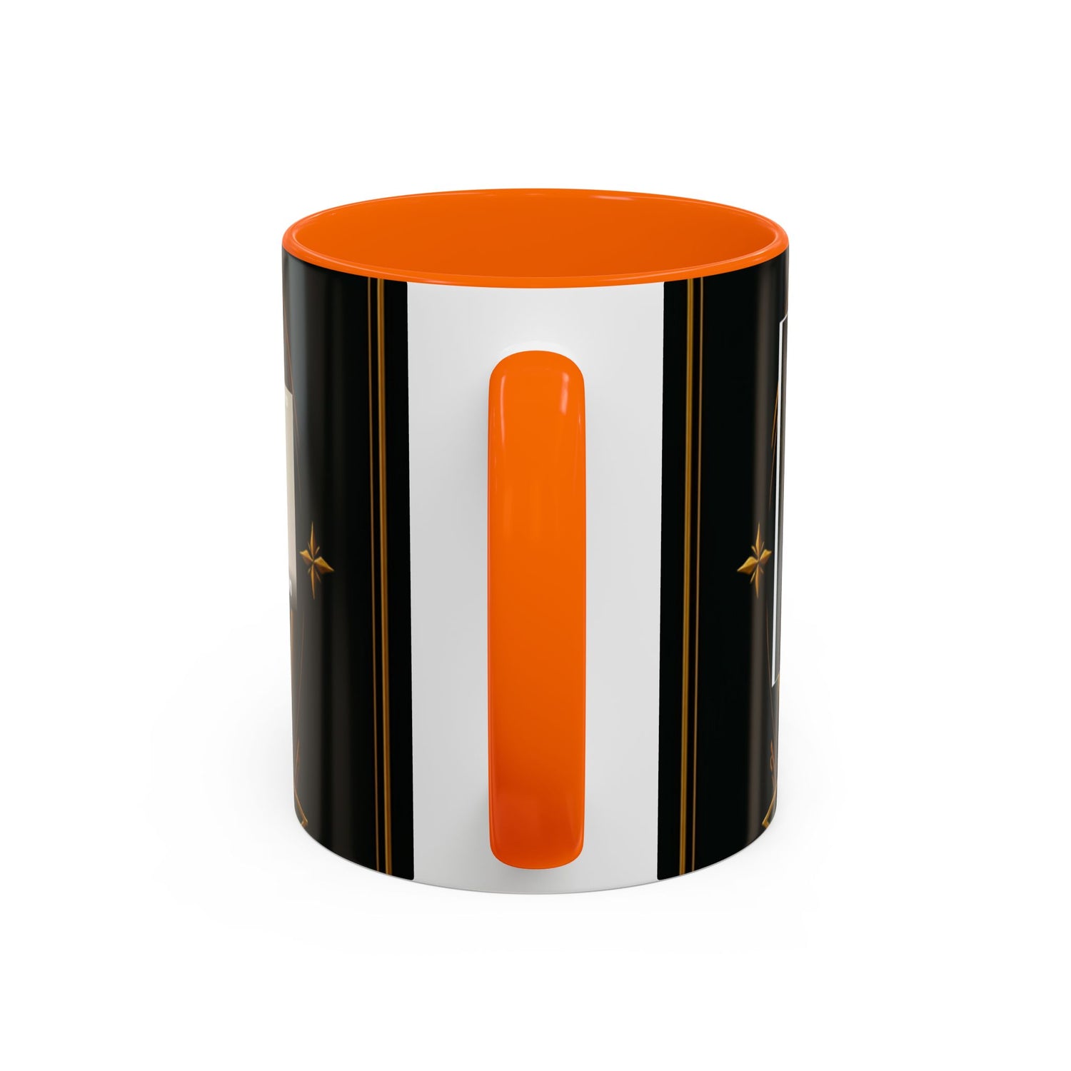 Certified Collector Accent Coffee Mug — Portrait Emblem Design (11/15 oz)