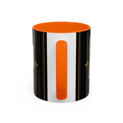 Certified Collector Accent Coffee Mug — Portrait Emblem Design (11/15 oz)