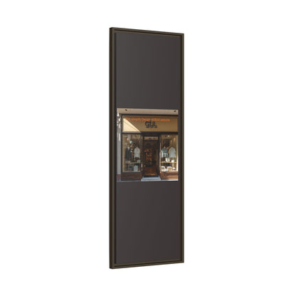 Framed Matte Canvas Print — Boutique Shopfront Photography