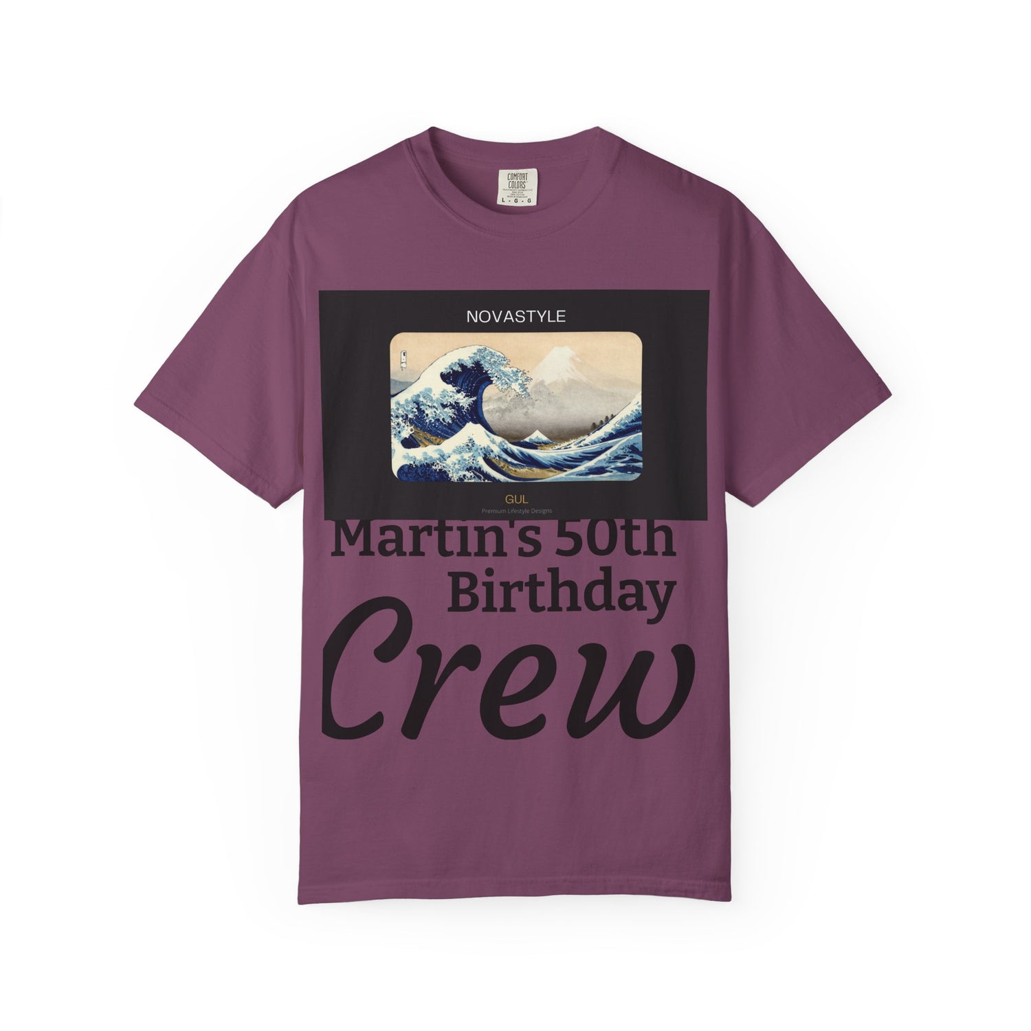 Birthday Crew T-Shirt — "Martin&