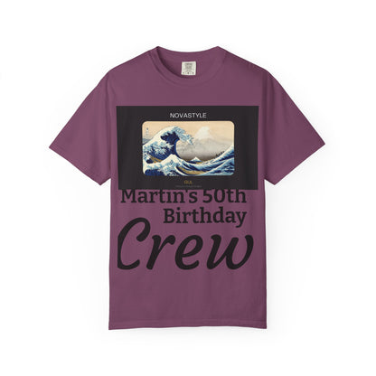 Birthday Crew T-Shirt — "Martin&