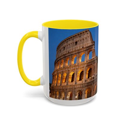 Colosseum Evening Photo Accent Coffee Mug