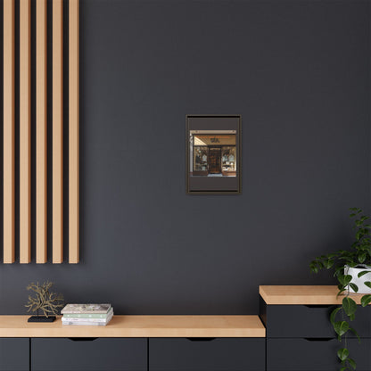 Framed Matte Canvas Print — Boutique Shopfront Photography
