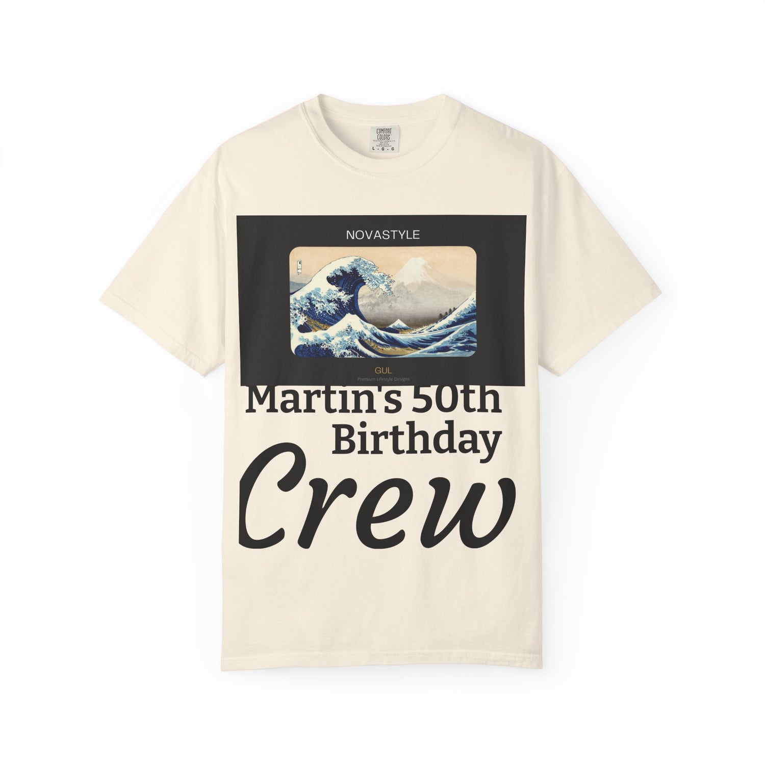 Birthday Crew T-Shirt — "Martin&