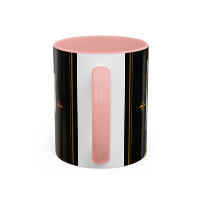 Certified Collector Accent Coffee Mug — Portrait Emblem Design (11/15 oz)