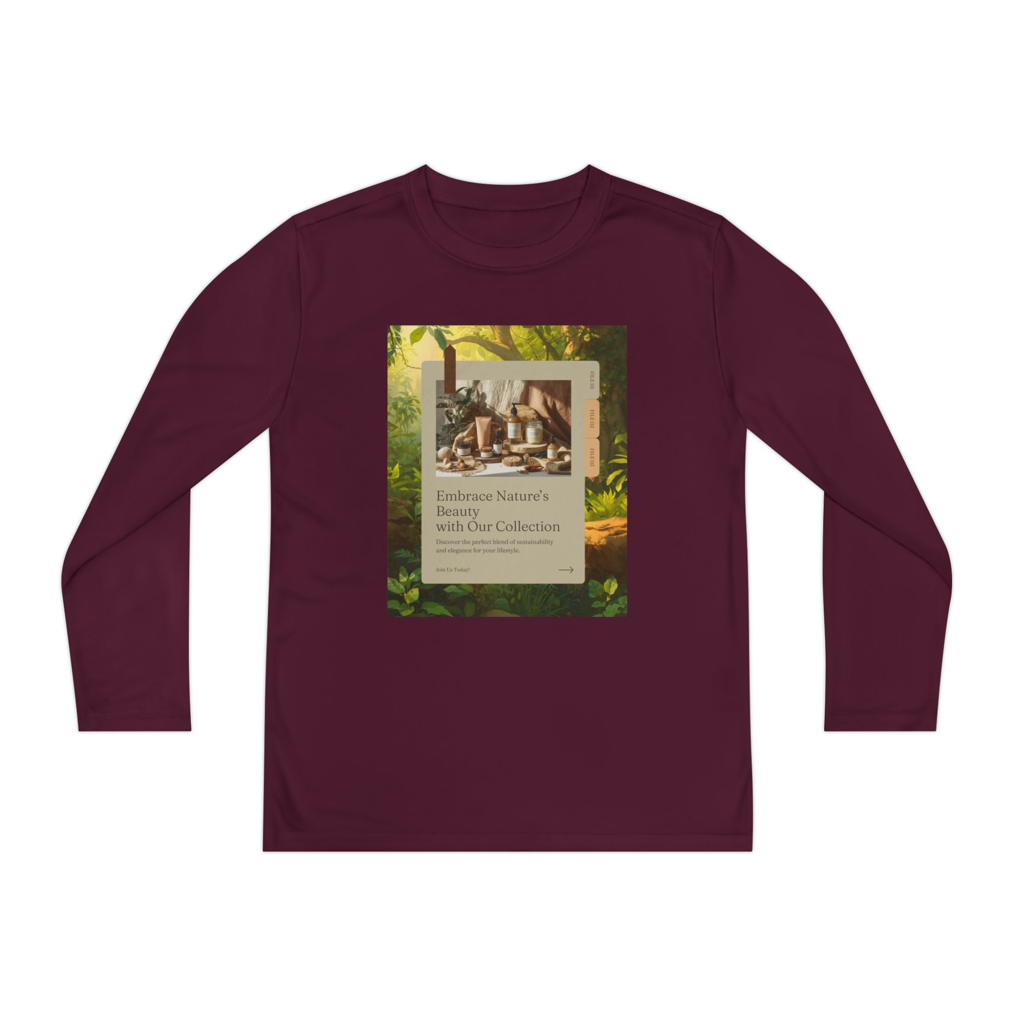 Youth Long Sleeve Tee — Retro &