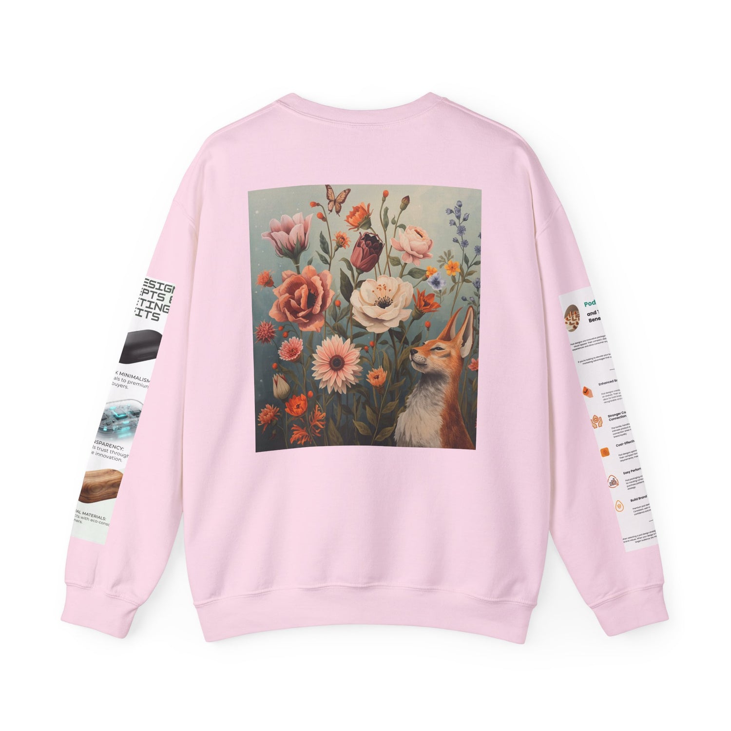 Floral Garden Crewneck Sweatshirt