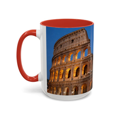 Colosseum Evening Photo Accent Coffee Mug