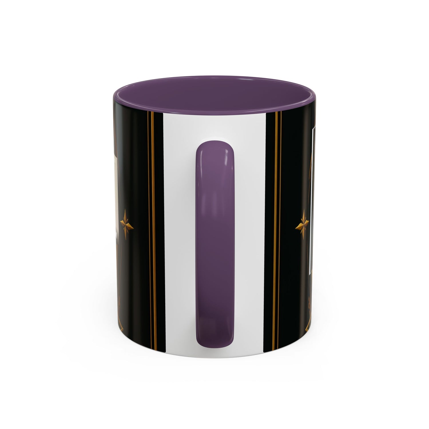 Certified Collector Accent Coffee Mug — Portrait Emblem Design (11/15 oz)