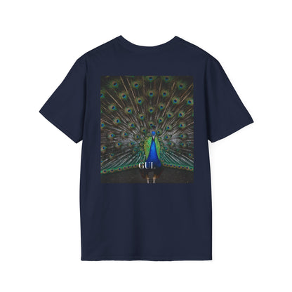 Blue Morph Butterfly T-Shirt — Vibrant Nature Graphic Tee