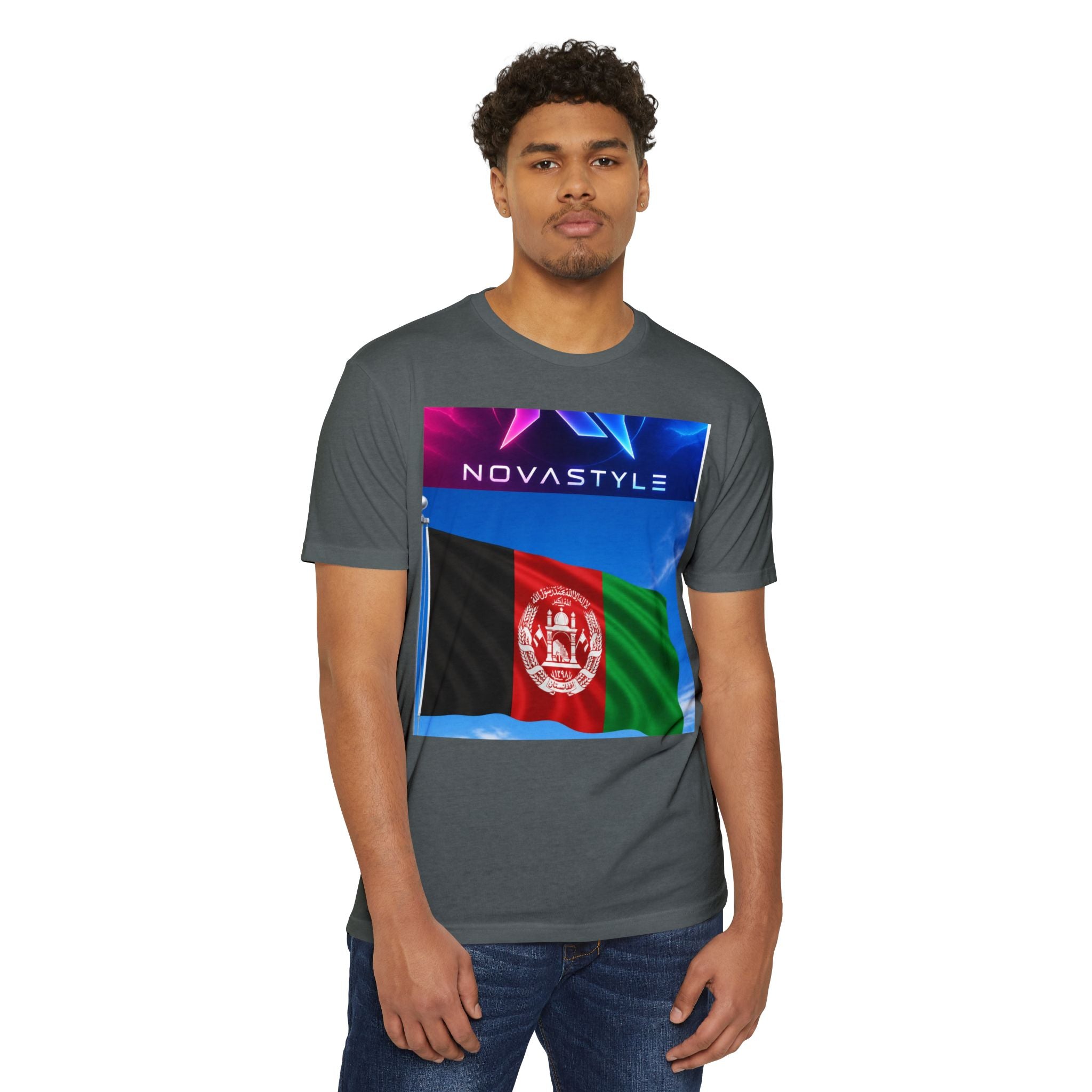 Afghan Flag Nova T-Shirt — NovaStyle Graphic Tee