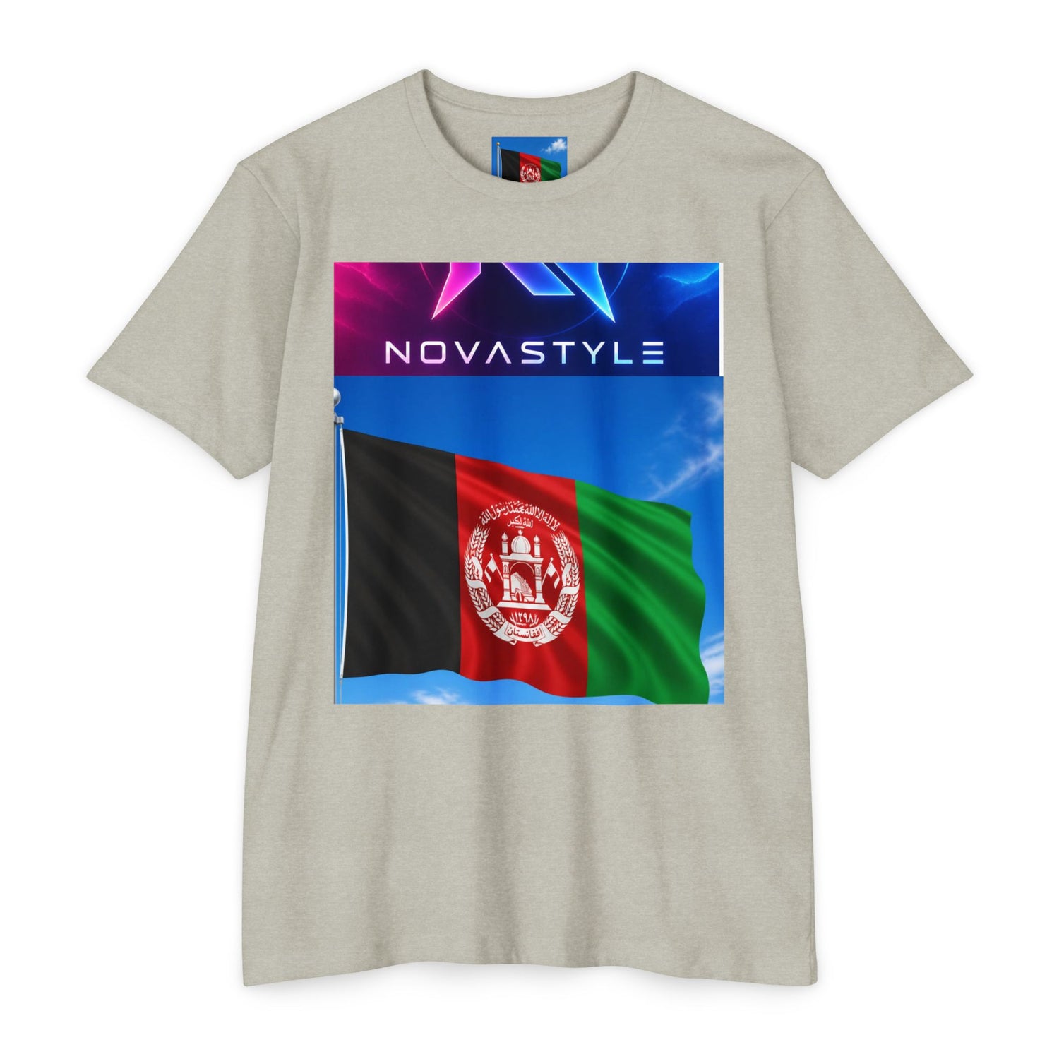 Afghan Flag Nova T-Shirt — NovaStyle Graphic Tee