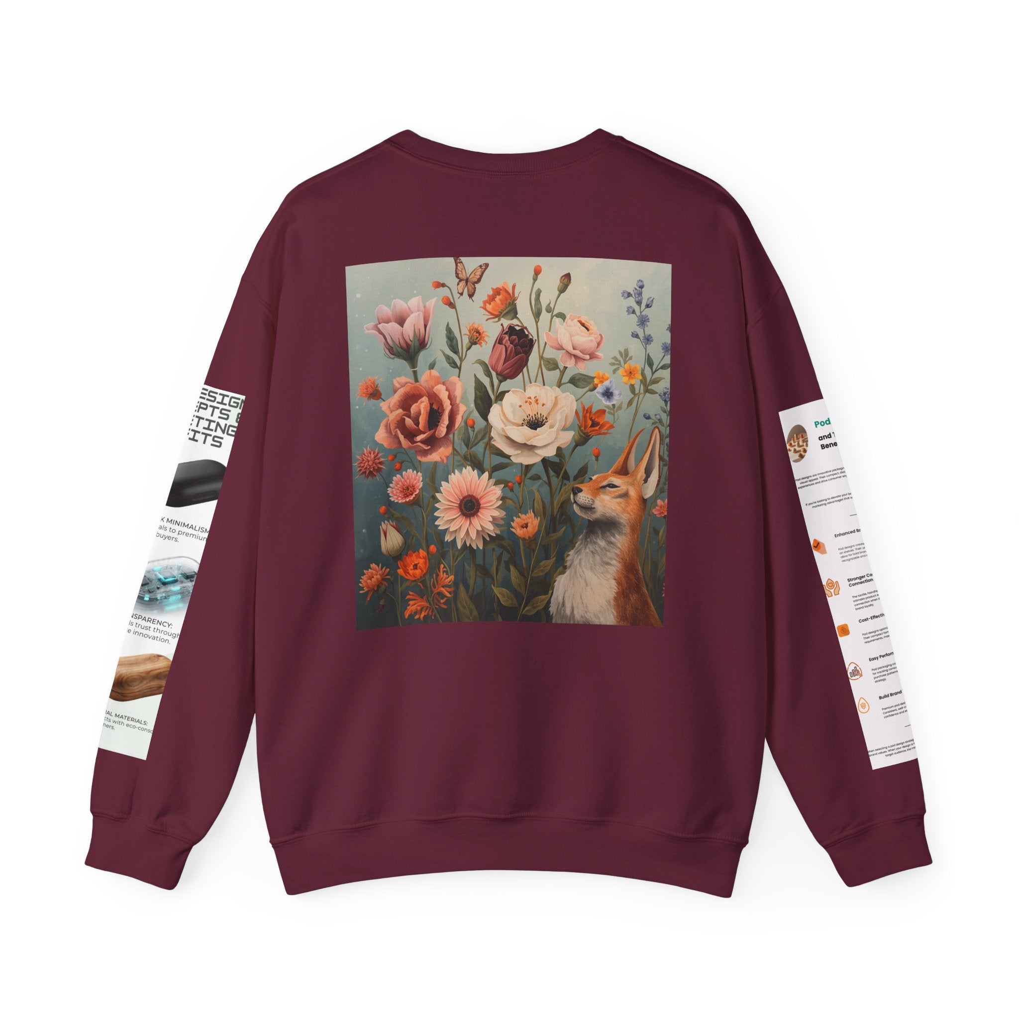 Floral Garden Crewneck Sweatshirt