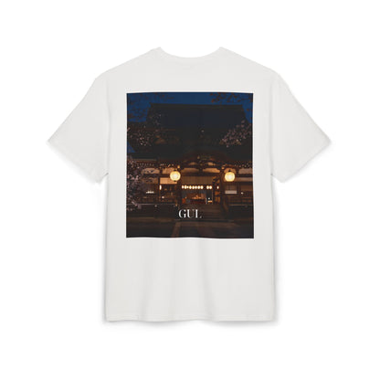 Floral &amp; Nightscape Graphic Tee — Bird of Paradise Photo Print