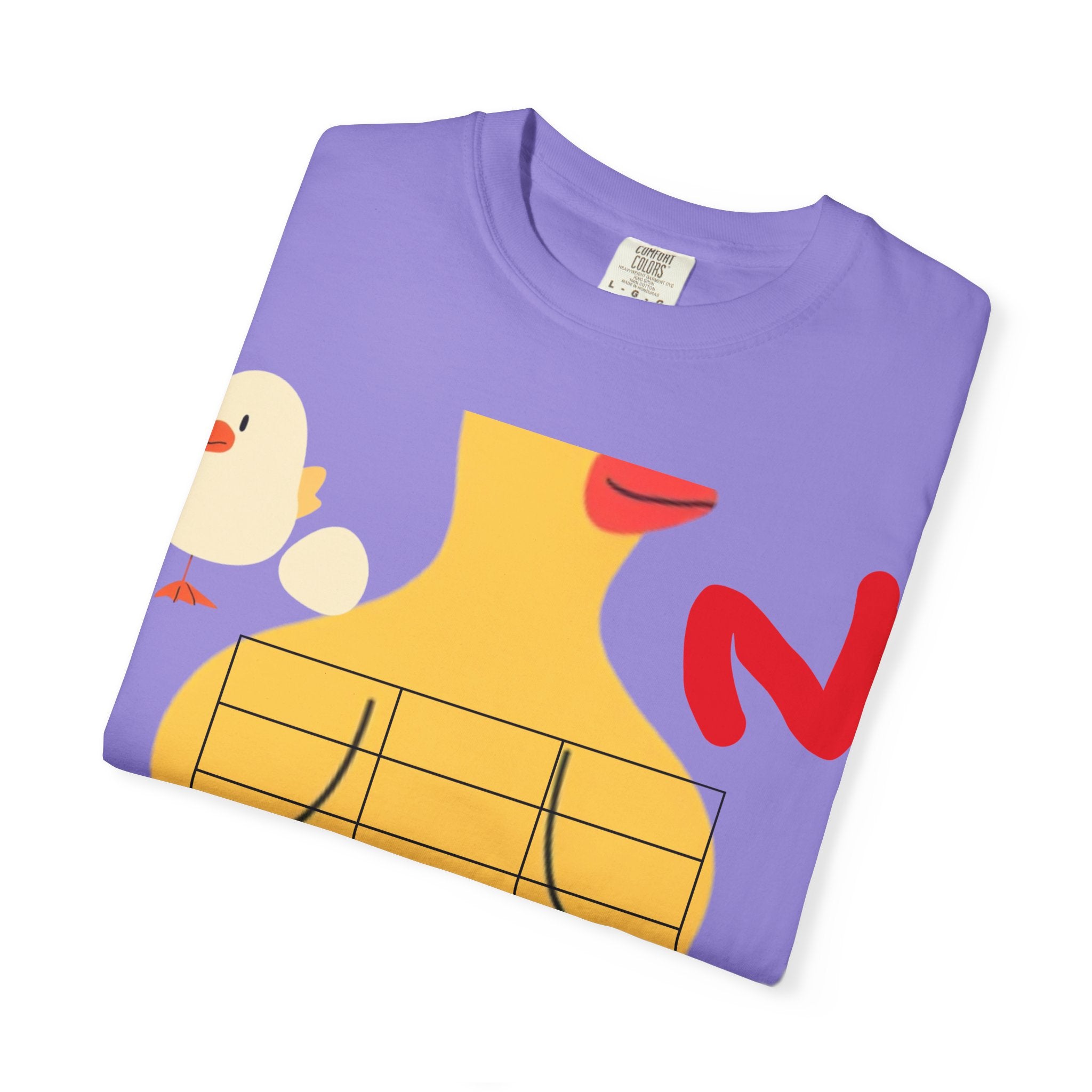 Graphic T-Shirt — Playful Koi &amp; Vase Collage Tee (OVASTYLE Brand)